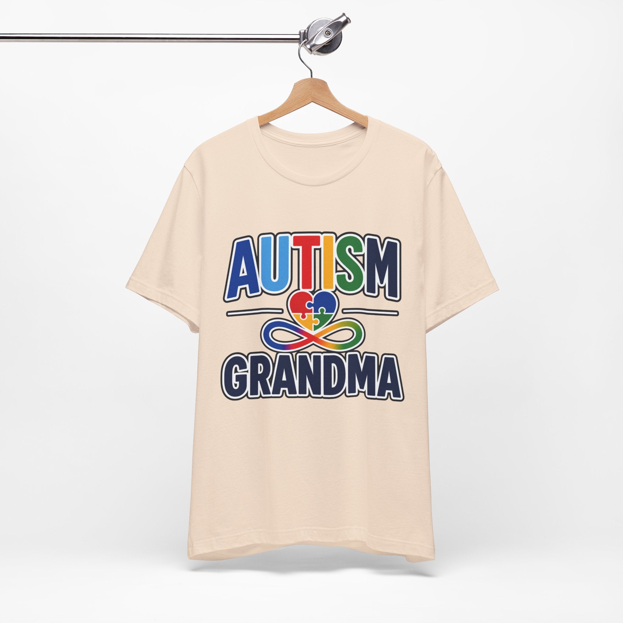 Autism Grandma Shirt | Puzzle Heart Infinity T-Shirt | Proud Autism Grandma Tee | Autism Awareness & Acceptance Gift