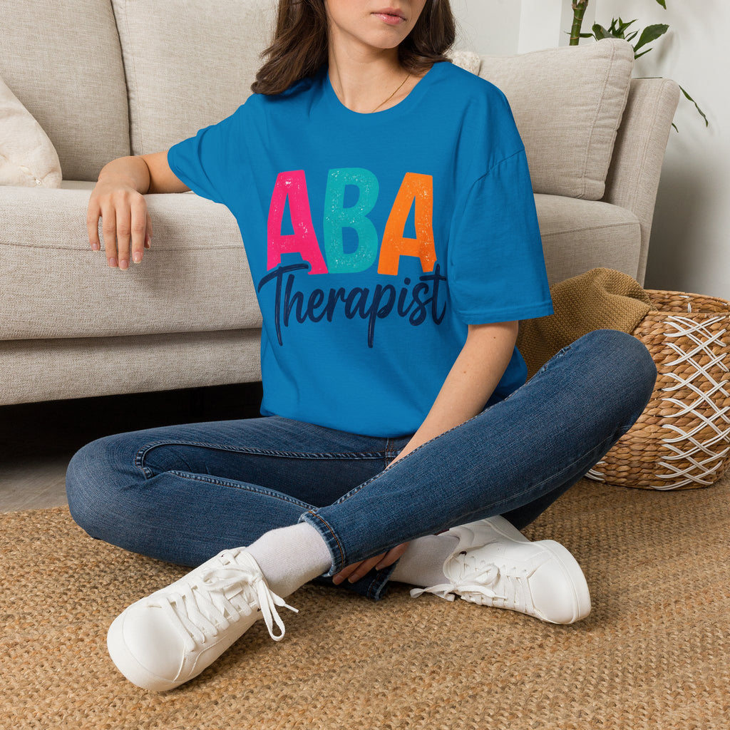 ABA Therapist Shirt  Behavior Technician Gift BCBA RBT Autism Therapist Tee Applied Behavior Analysis Shirt