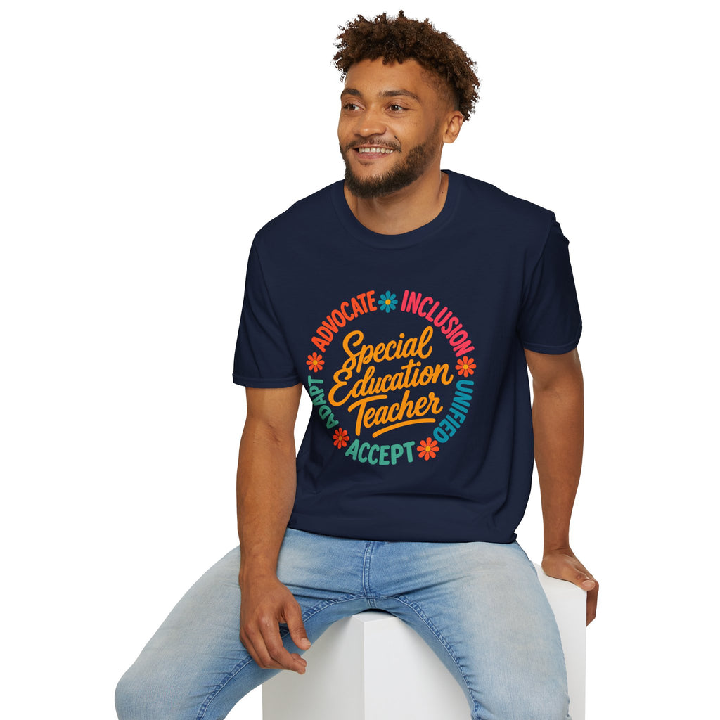 Special Education Teacher Shirt Advocate Inclusion Acceptance T Shirt  Teacher Gift Autism Awareness Inclusive Classroom Tee