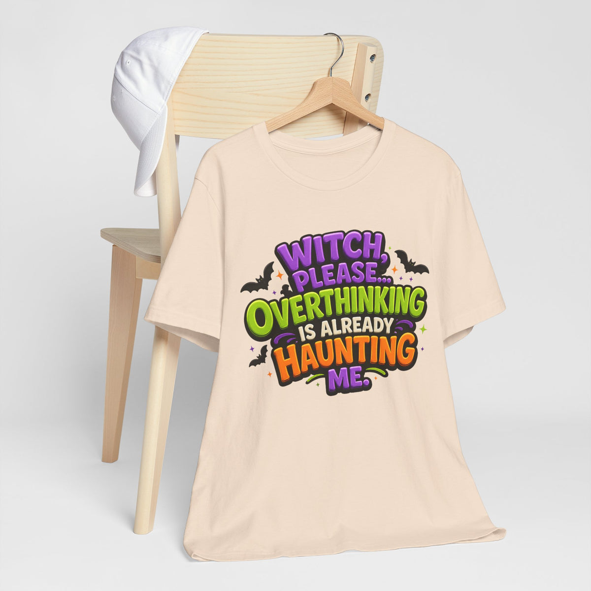 Witch Please Overthinking Is Already Haunting Me T-Shirt | Halloween Tee