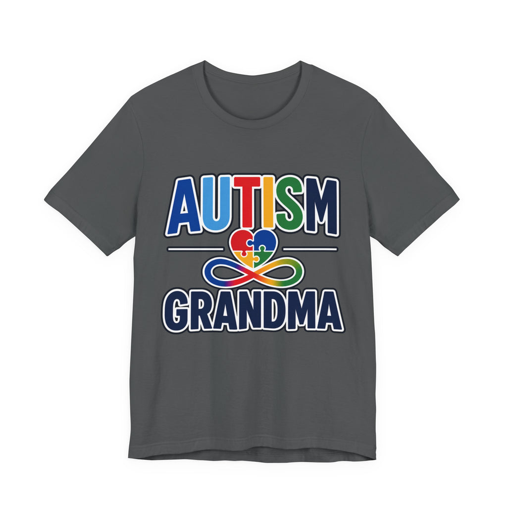 Autism Grandma Shirt | Puzzle Heart Infinity T-Shirt | Proud Autism Grandma Tee | Autism Awareness & Acceptance Gift
