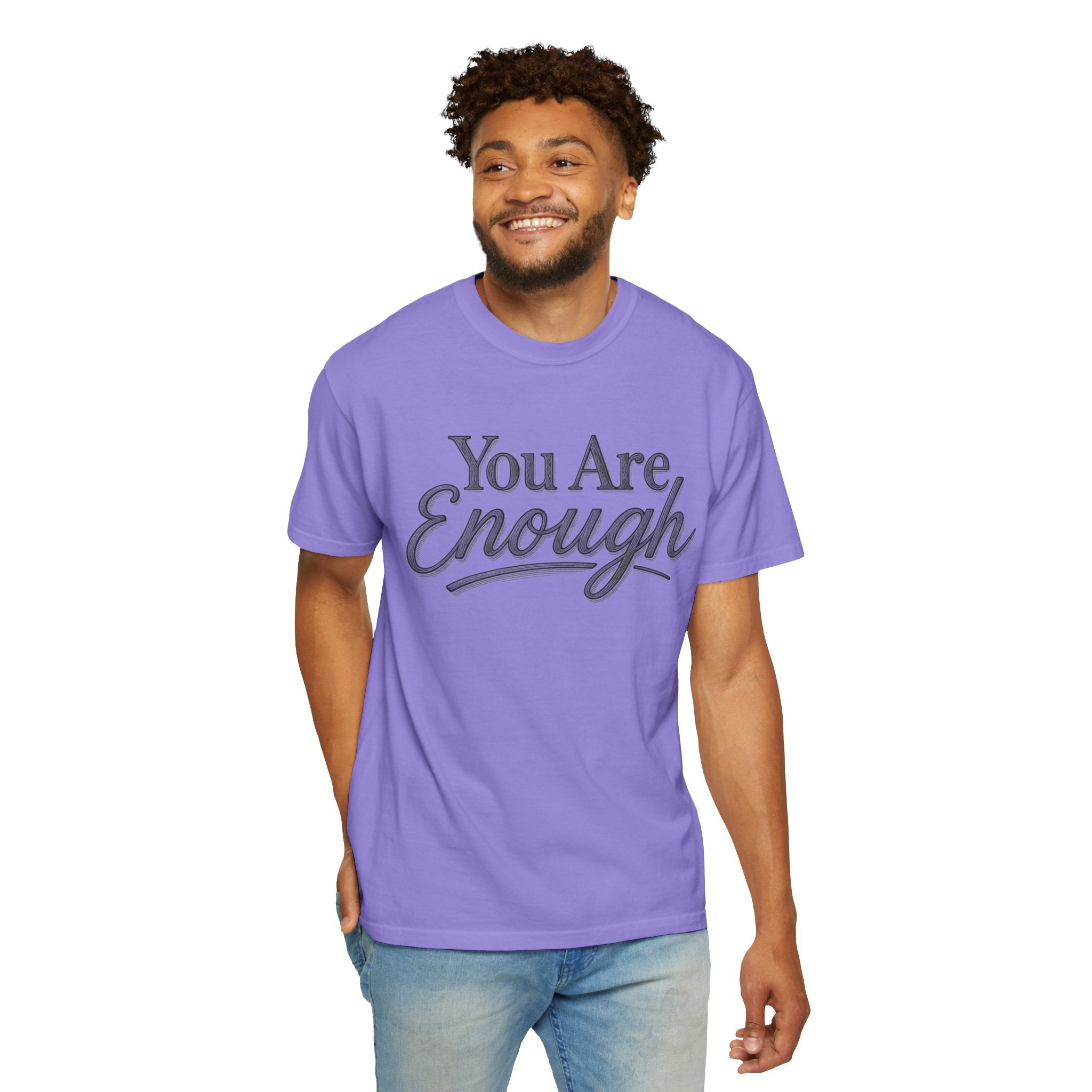 You Are Enough Shirt Inspirational T Shirt Positive Affirmation Tee Mental Health Awareness Shirt Self Love Gift Motivational Apparel