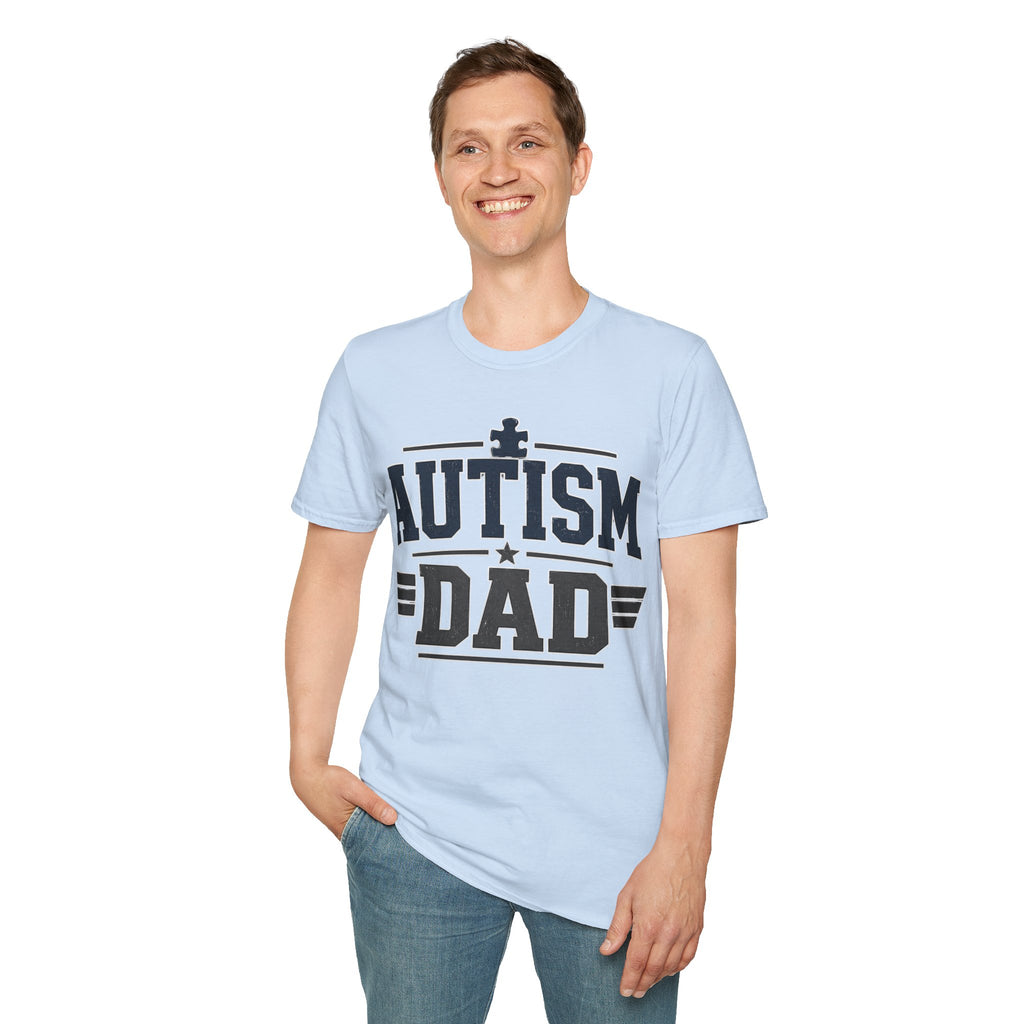 Autism Dad T-Shirt — Proud Autism Awareness Tee for Fathers