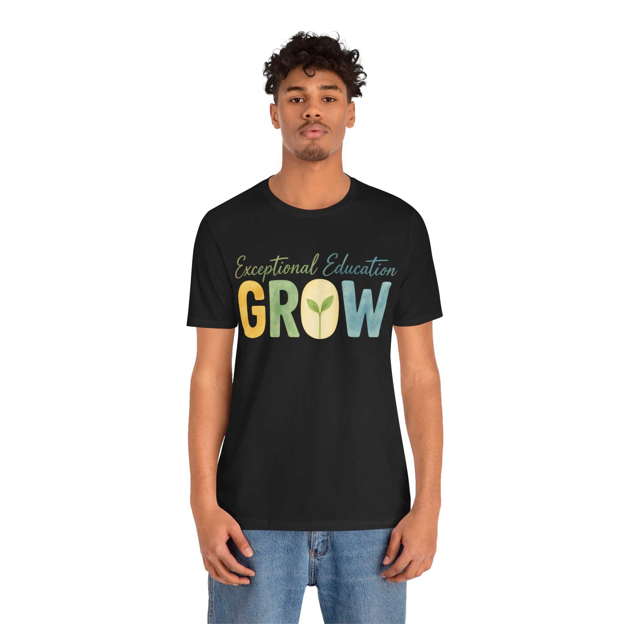 Exceptional Education Teacher Shirt GROW Special Education T Shirt SPED Teacher Gift Inclusive Classroom Autism Teacher Tee