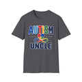 Autism Uncle Shirt, Puzzle Heart Neurodiversity Support Tee, Autism Awareness Uncle Gift, Autism Acceptance Family T-Shirt