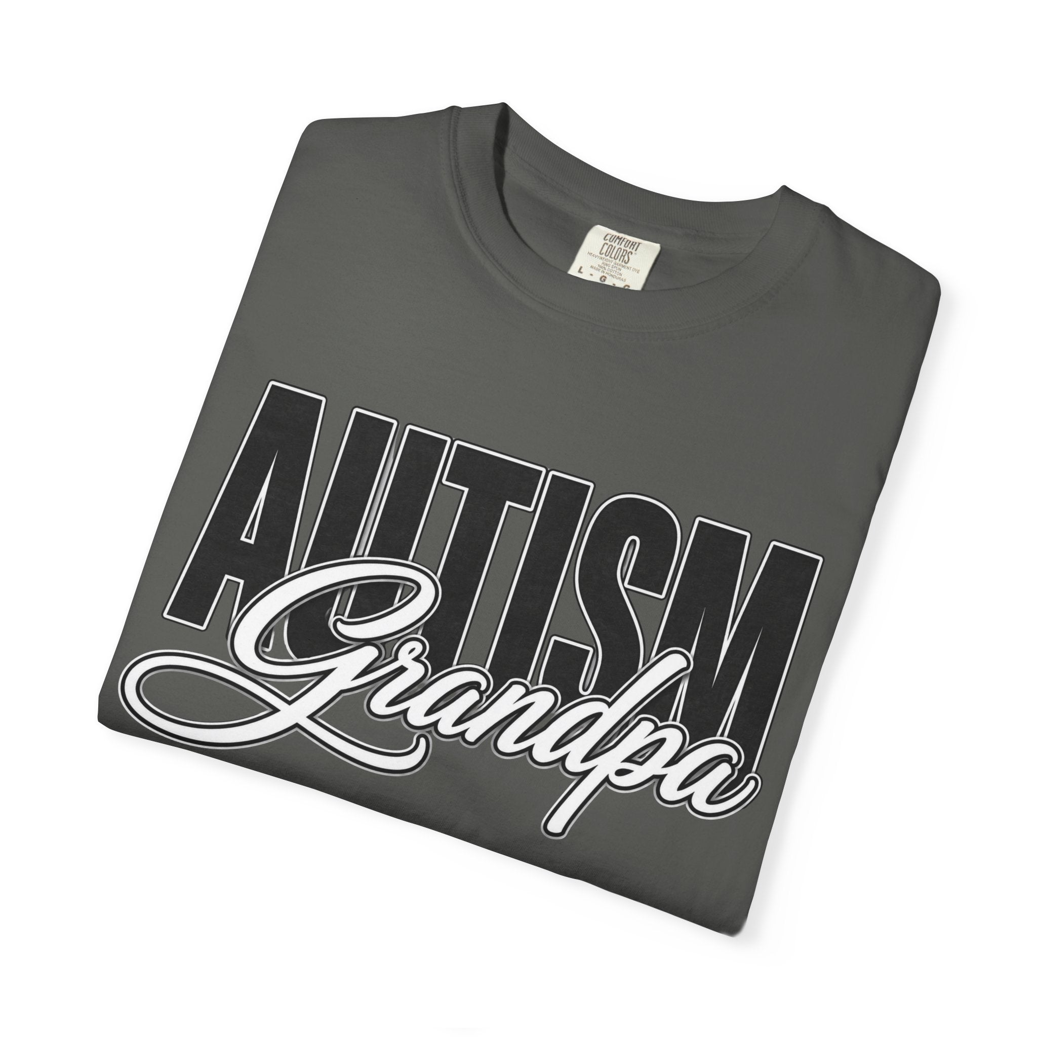 Autism Grandpa Shirt Proud Autism Grandpa T Shirt Autism Awareness Autism Acceptance Gift Puzzle Heart Special Needs Grandpa Tee
