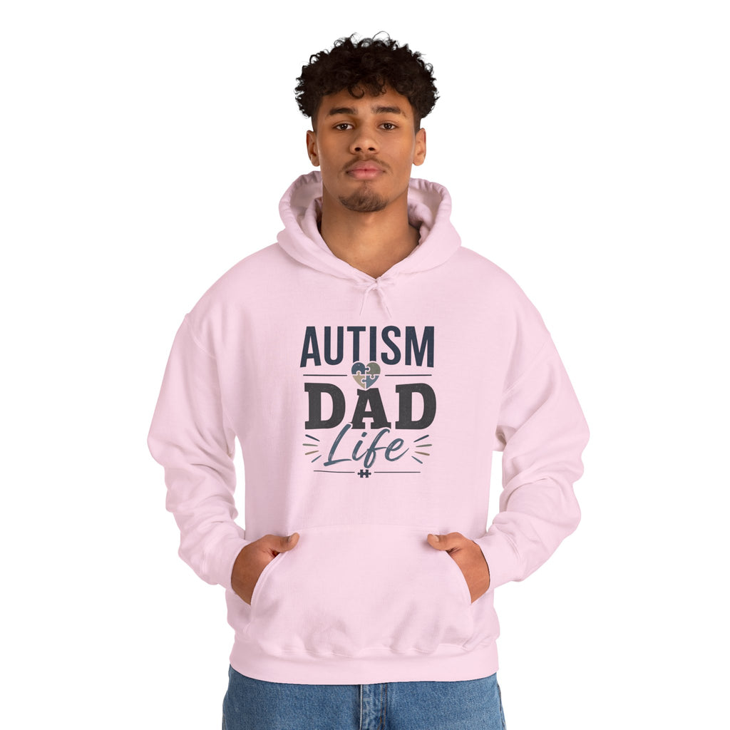 Autism Dad Life Hoodie | Autism Awareness Dad Sweatshirt