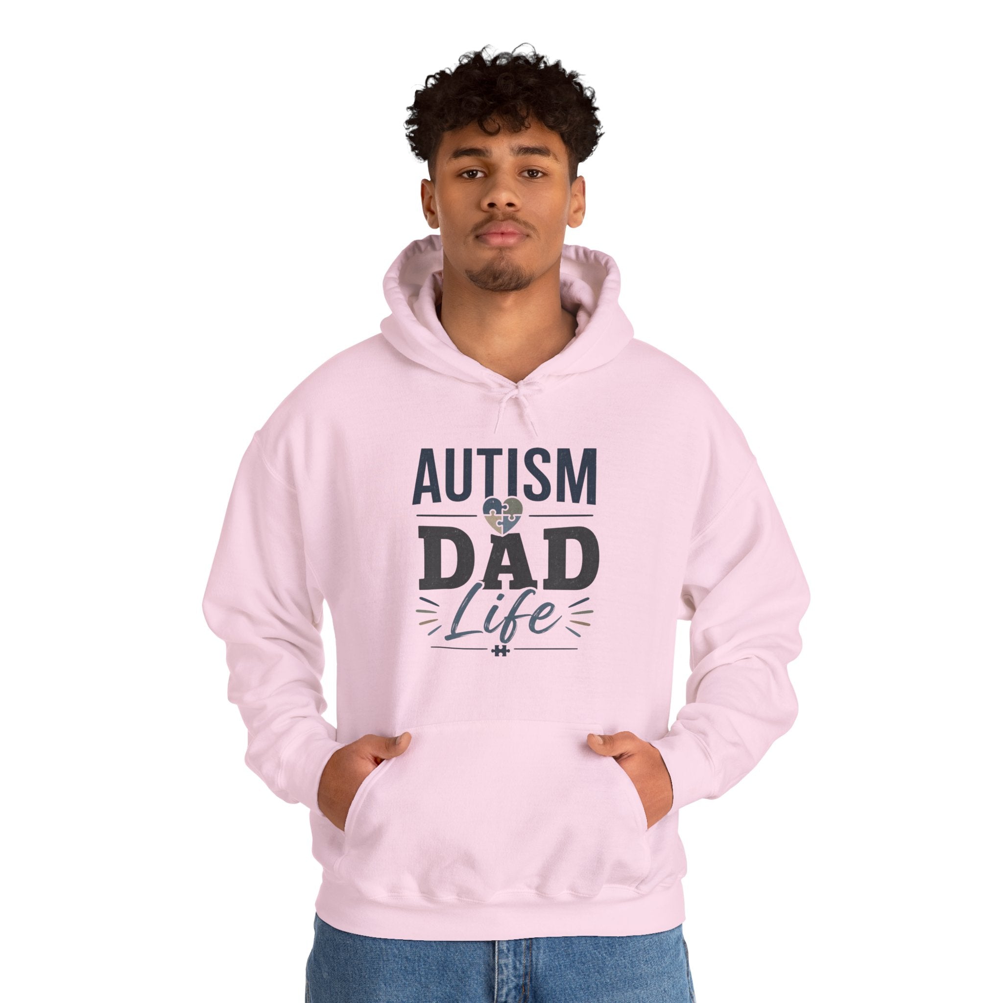 Autism Dad Life Hoodie | Autism Awareness Dad Sweatshirt