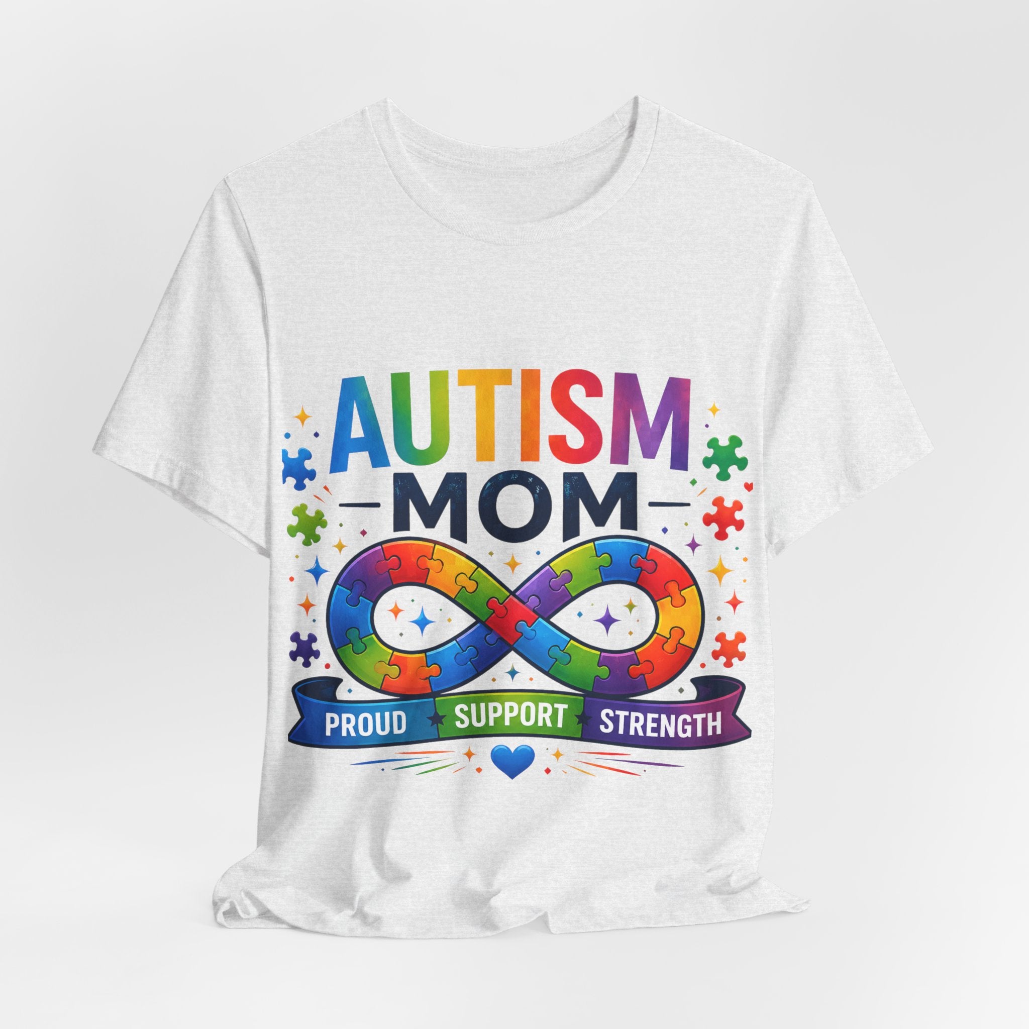 Autism Mom Shirt, Autism Infinity Ribbon Tee, Proud Autism Mom Gift, Autism Acceptance Shirt, Special Needs Mom, Inclusion Apparel