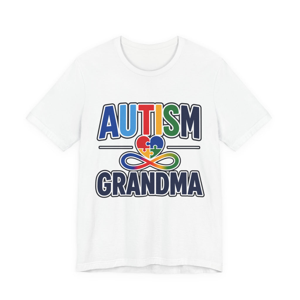 Autism Grandma Shirt | Puzzle Heart Infinity T-Shirt | Proud Autism Grandma Tee | Autism Awareness & Acceptance Gift