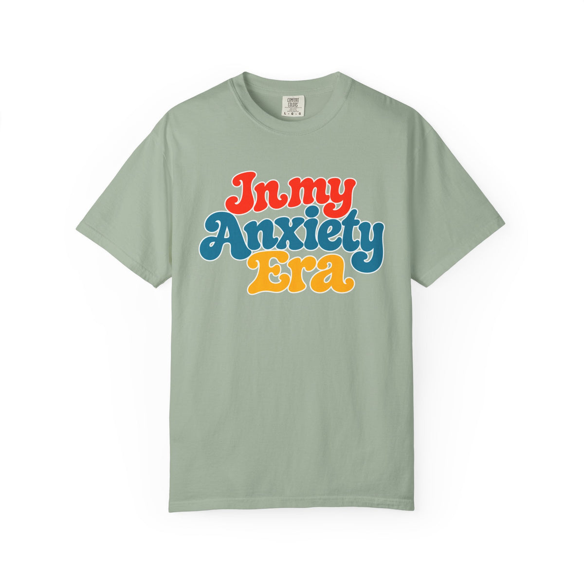 I Am In My Anxiety Era Shirt Anxiety Awareness T Shirt Mental Health Tee Cute Pastel Graphic Shirt Self Care Gift Unisex Apparel