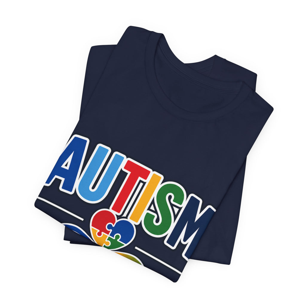 Autism Grandpa Shirt | Puzzle Heart Infinity T-Shirt | Proud Autism Grandpa Tee | Autism Awareness & Acceptance Gift for Grandpa