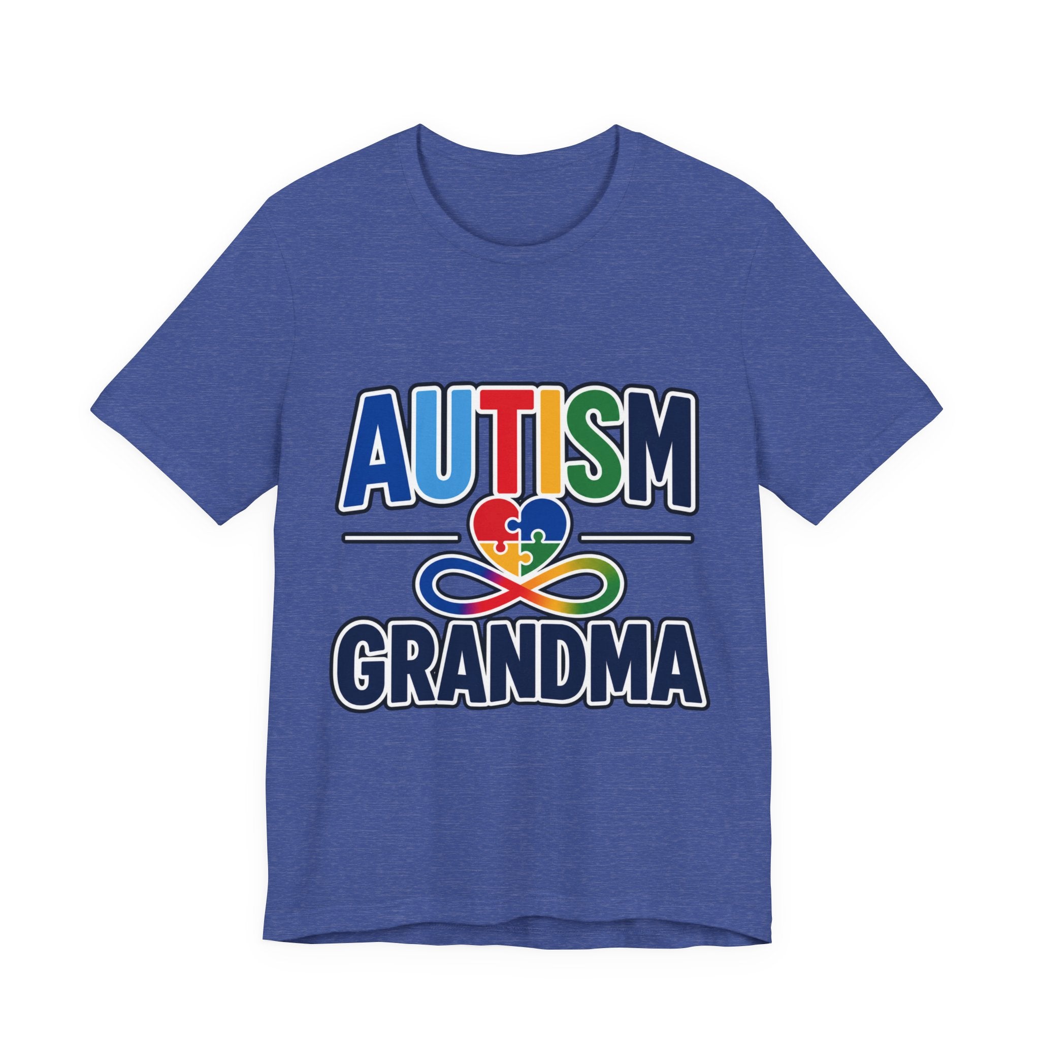Autism Grandma Shirt | Puzzle Heart Infinity T-Shirt | Proud Autism Grandma Tee | Autism Awareness & Acceptance Gift