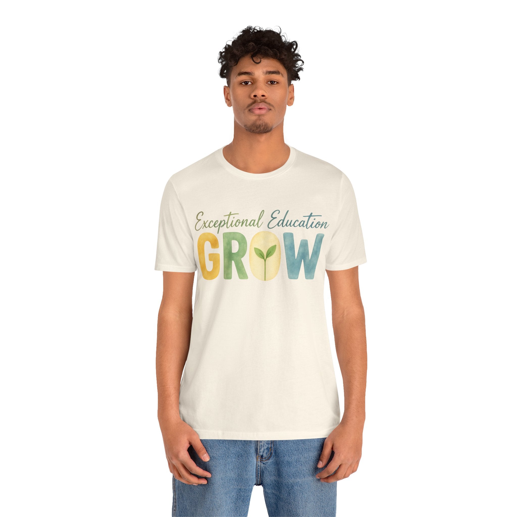 Exceptional Education Teacher Shirt GROW Special Education T Shirt SPED Teacher Gift Inclusive Classroom Autism Teacher Tee