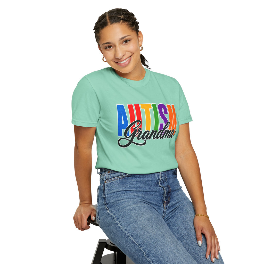 Autism Grandma Shirt Proud Autism Grandma T Shirt Autism Awareness Autism Acceptance Gift Puzzle Heart Special Needs Grandma Tee