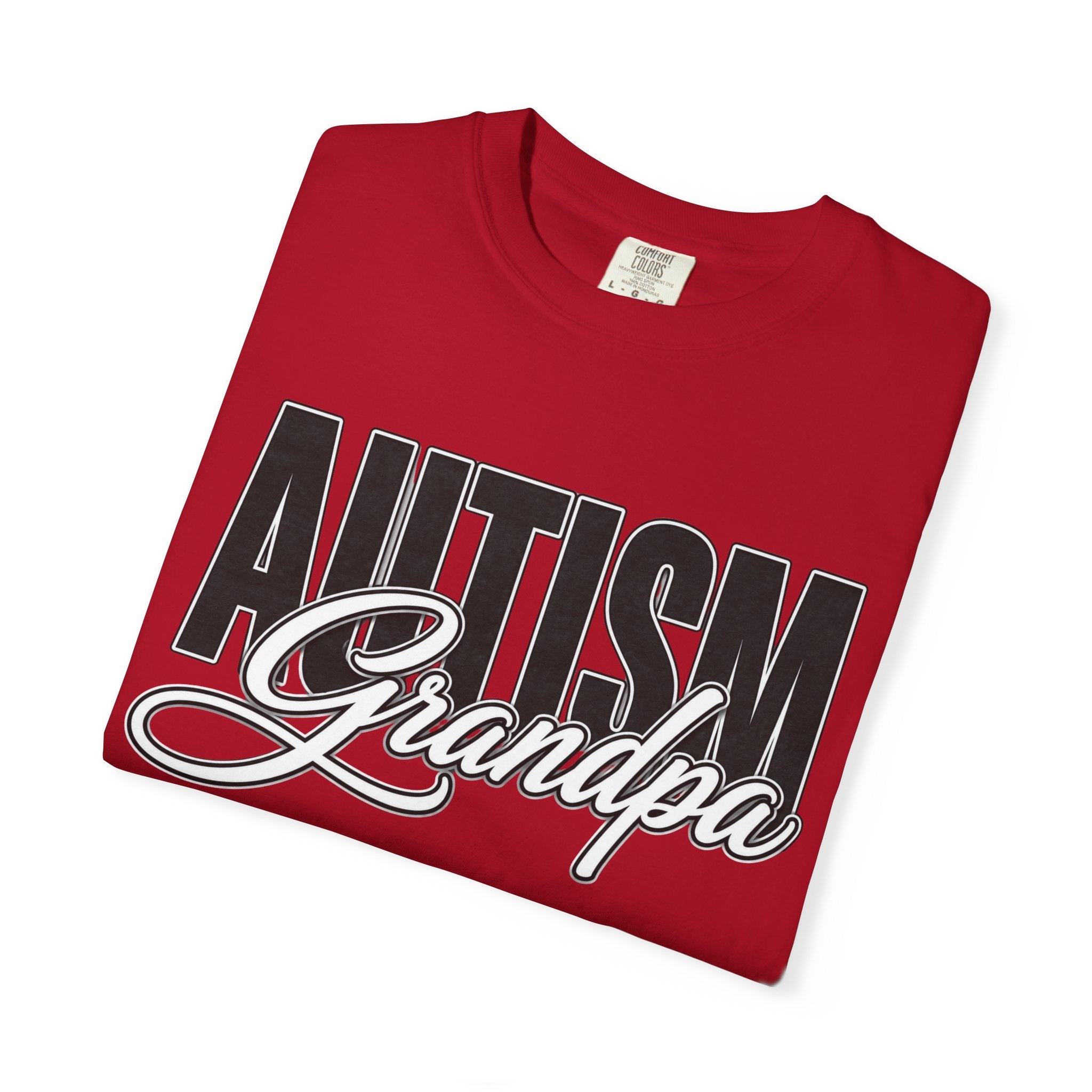 Autism Grandpa Shirt Proud Autism Grandpa T Shirt Autism Awareness Autism Acceptance Gift Puzzle Heart Special Needs Grandpa Tee