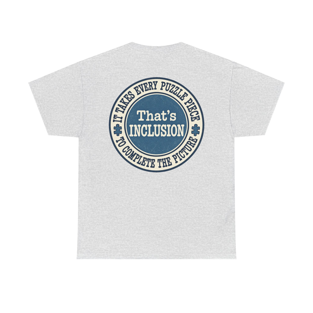That's Inclusion Tee, Autism Awareness Puzzle Piece Logo Shirt, Autism Acceptance T-Shirt, Special Education Teacher Gift