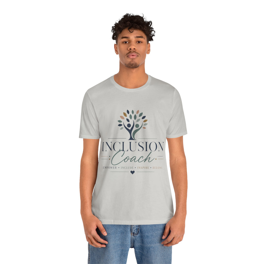Inclusion Coach T-Shirt | Tree Logo, Empower Inclusivity, Diversity