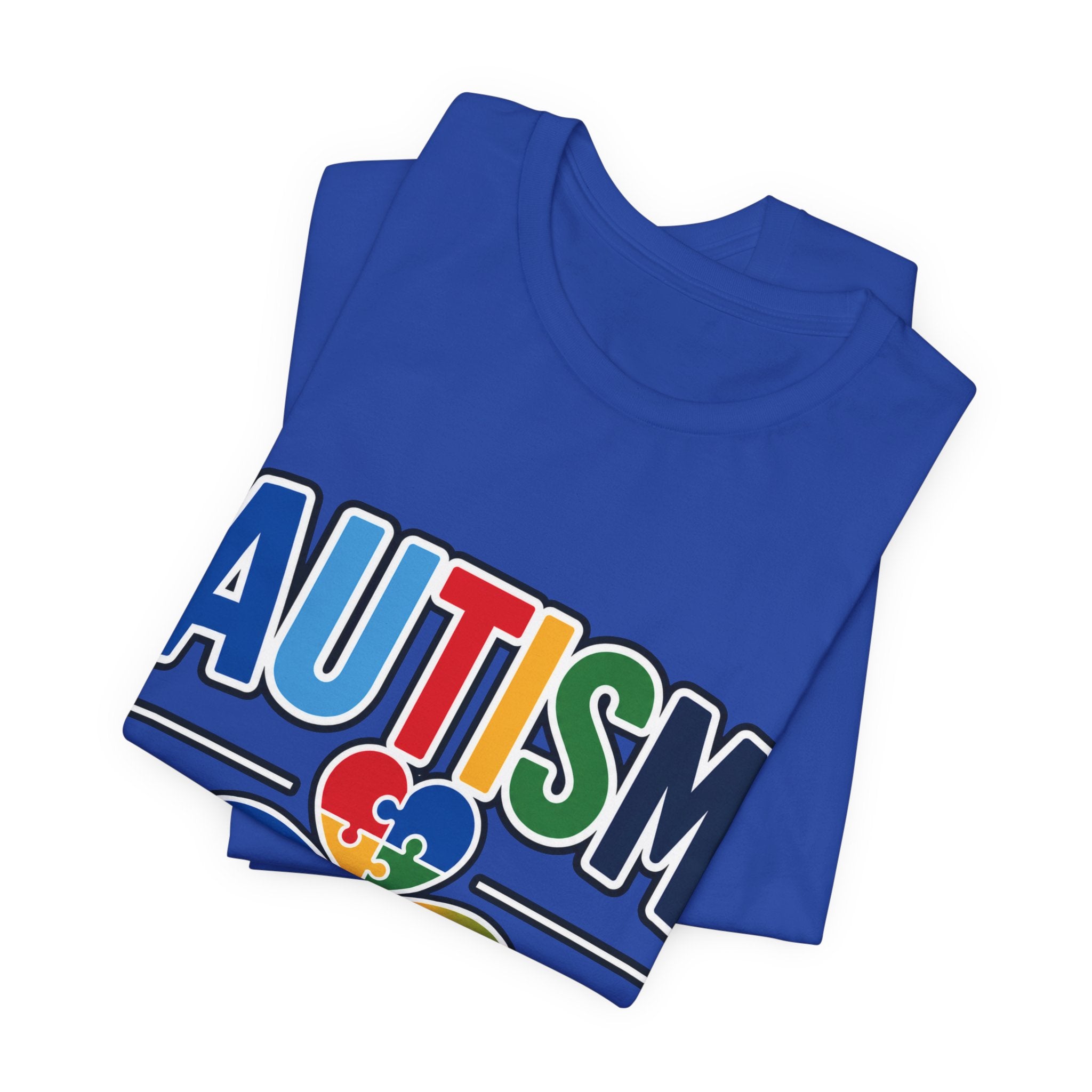 Autism Aunt Shirt | Colorful Puzzle Heart Tee | Autism Acceptance Gift for Aunt | Neurodiversity Awareness T-Shirt | Family Apparel