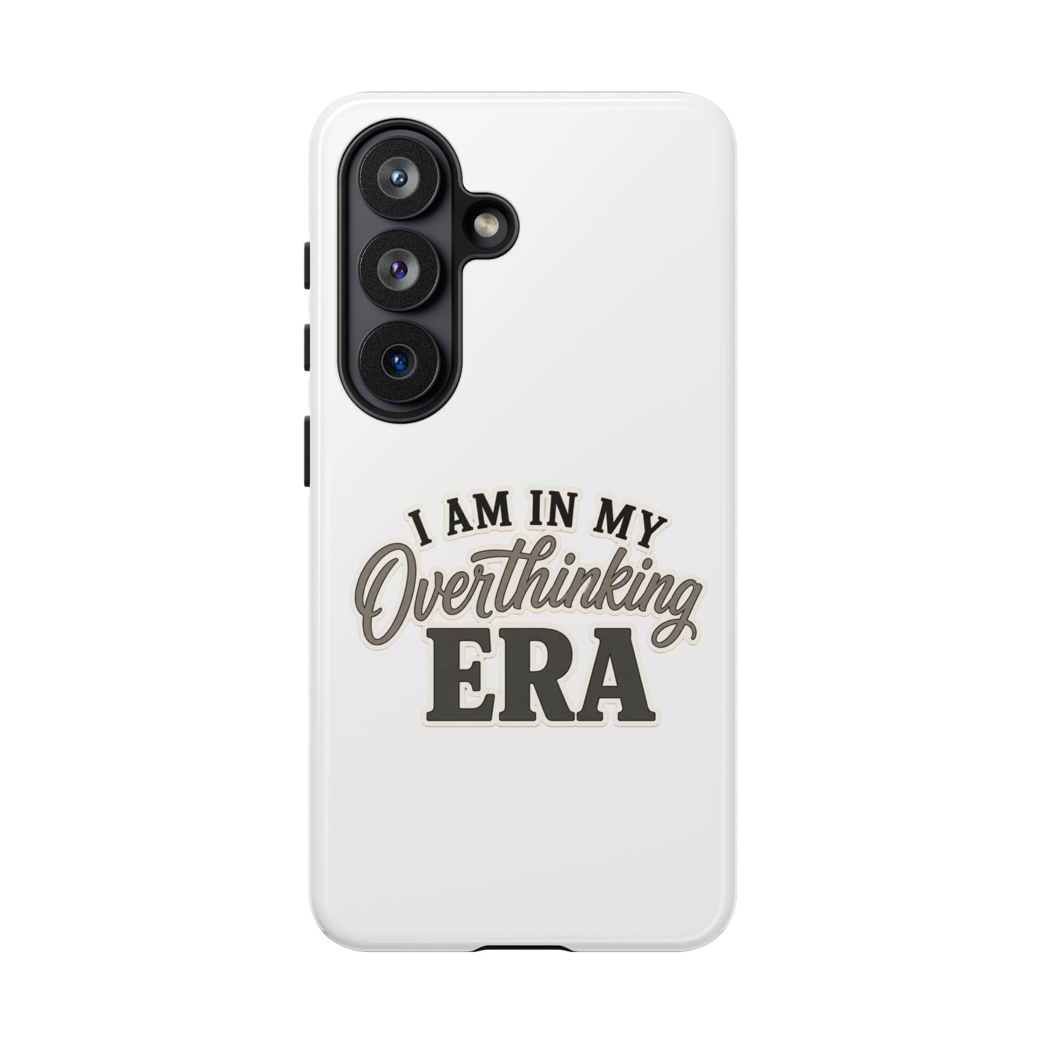 I Am In My Overthinking Era Phone Case Funny Anxiety Phone Case ADHD Tough Case Mental Health Gift Neurodivergent iPhone Samsung Case