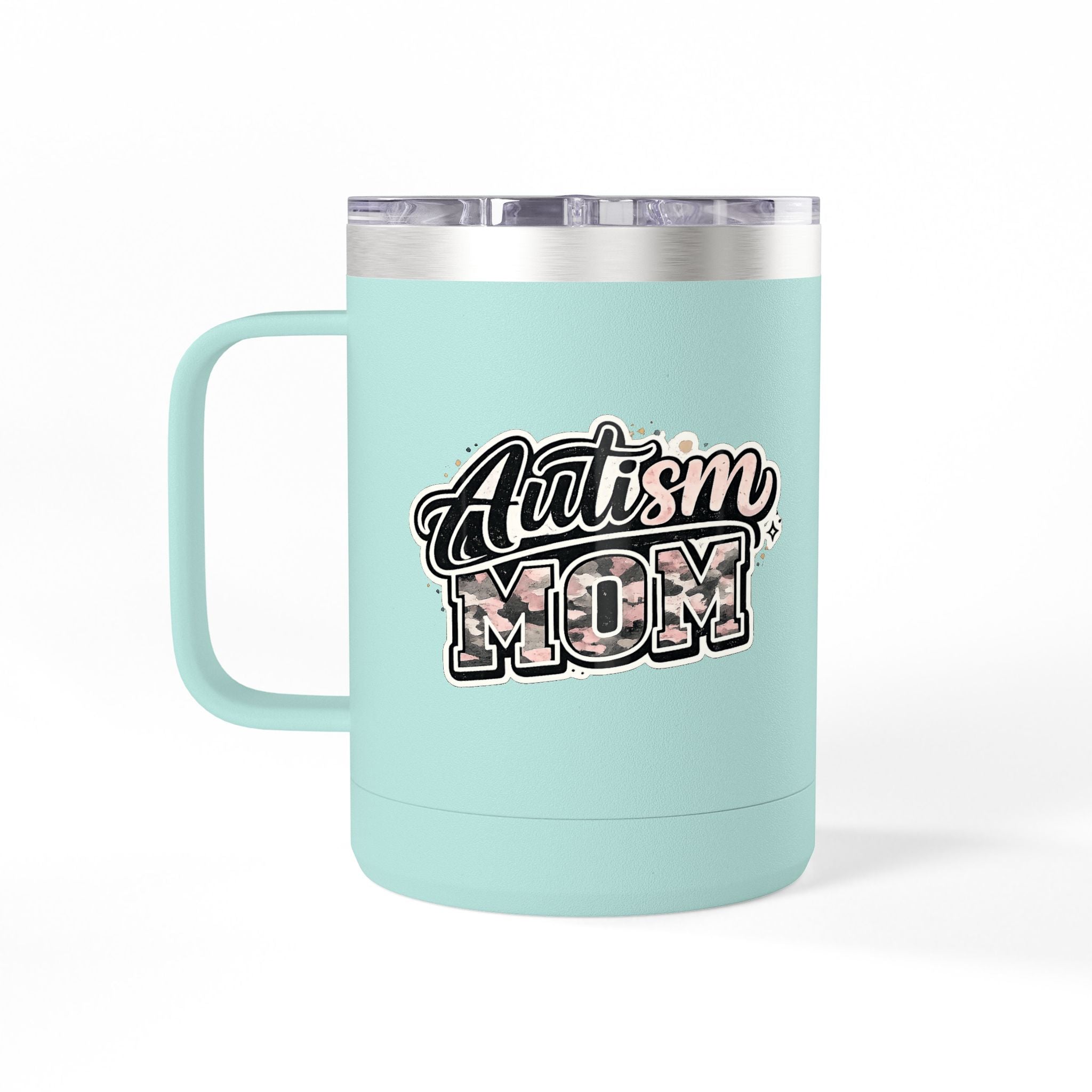 Autism Mom Brain Coffee Mug, 15oz Tumbler |Autism Mom