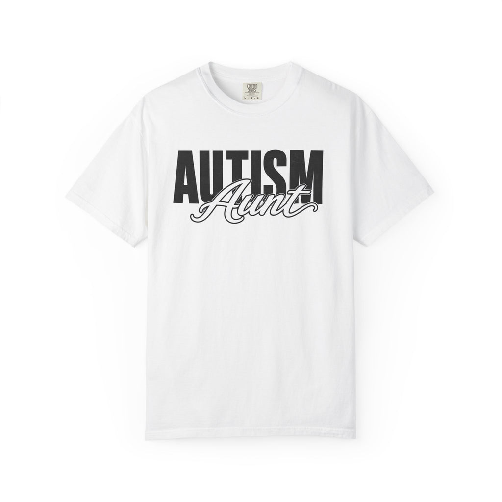Autism Aunt Shirt Proud Autism Aunt T Shirt Autism Awareness Autism Acceptance Gift Puzzle Heart Special Needs Family Tee