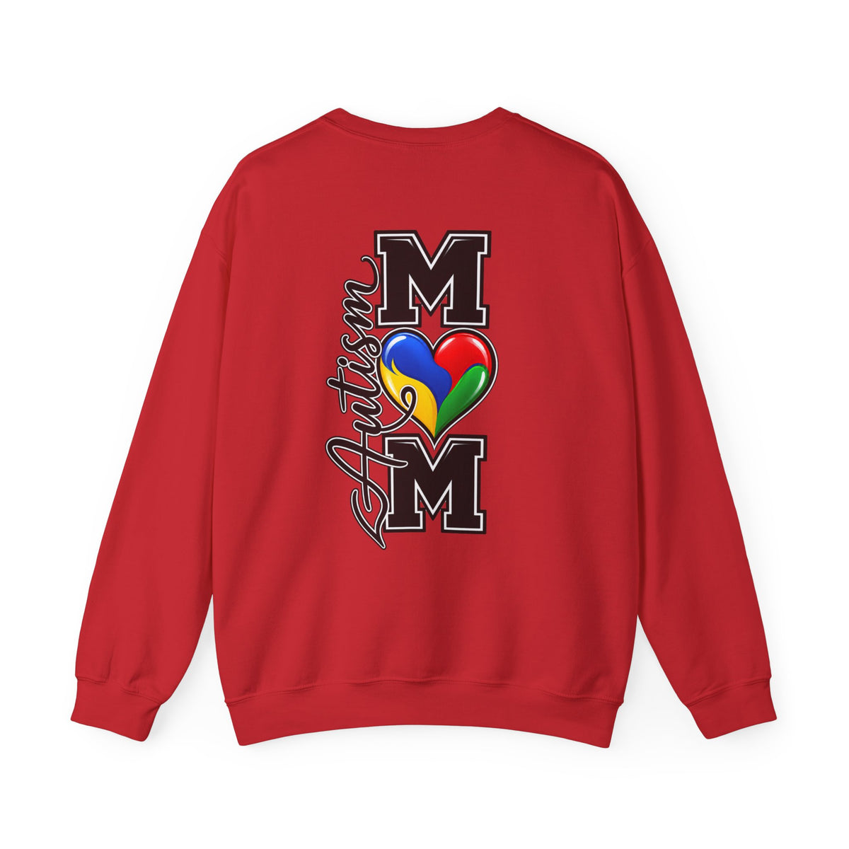 Autism Mom Crewneck, Puzzle Heart Awareness Sweatshirt, Autism Mom Gift Hoodie, Autism Acceptance Family Apparel
