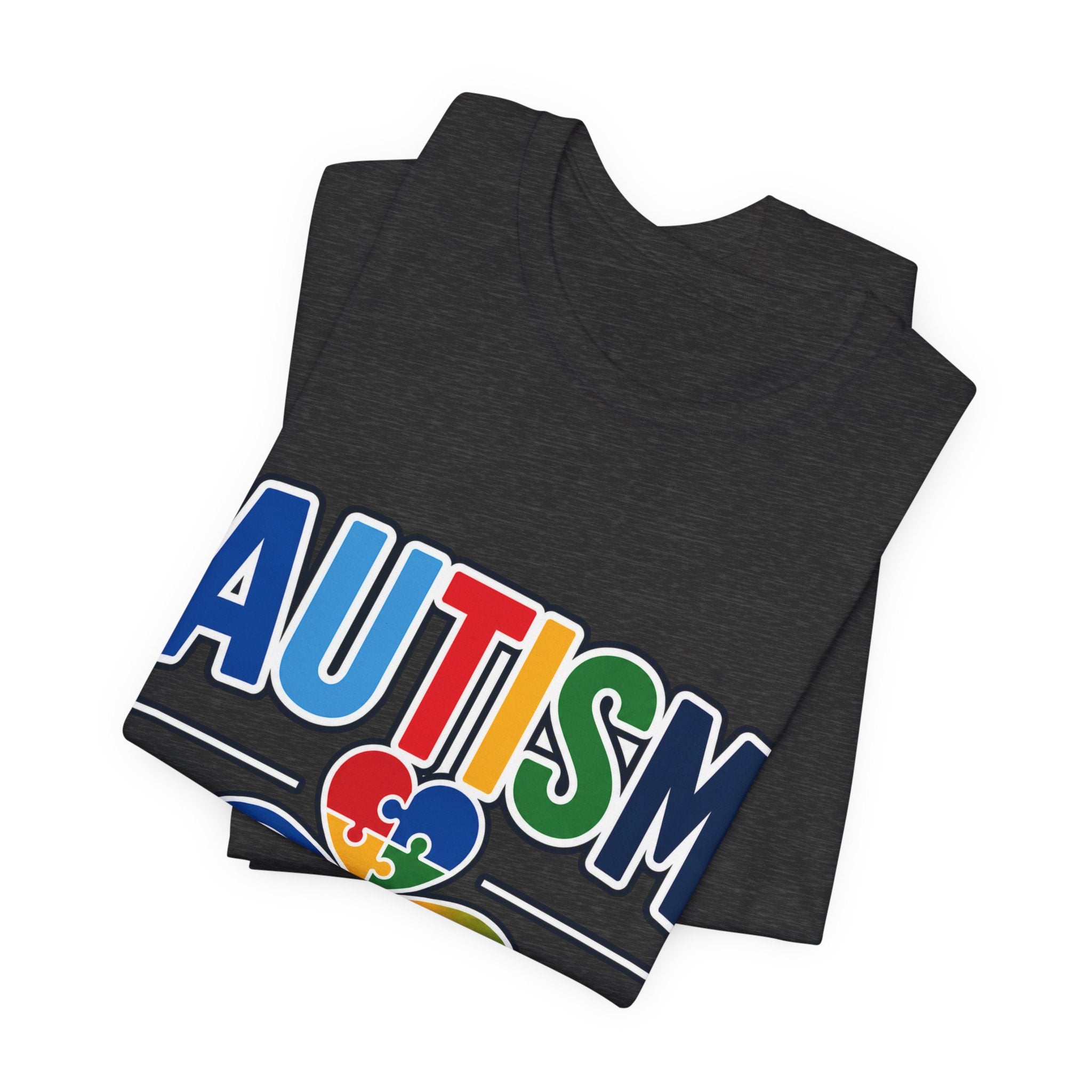 Autism Grandpa Shirt | Puzzle Heart Infinity T-Shirt | Proud Autism Grandpa Tee | Autism Awareness & Acceptance Gift for Grandpa