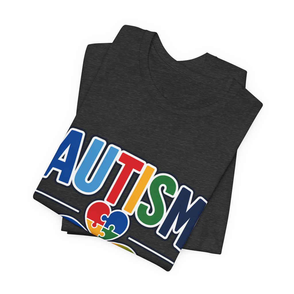 Autism Uncle Shirt | Proud Autism Uncle T-Shirt | Colorful Puzzle Ribbon Infinity Design | Autism Awareness & Acceptance Gift | Special Needs Family Apparel