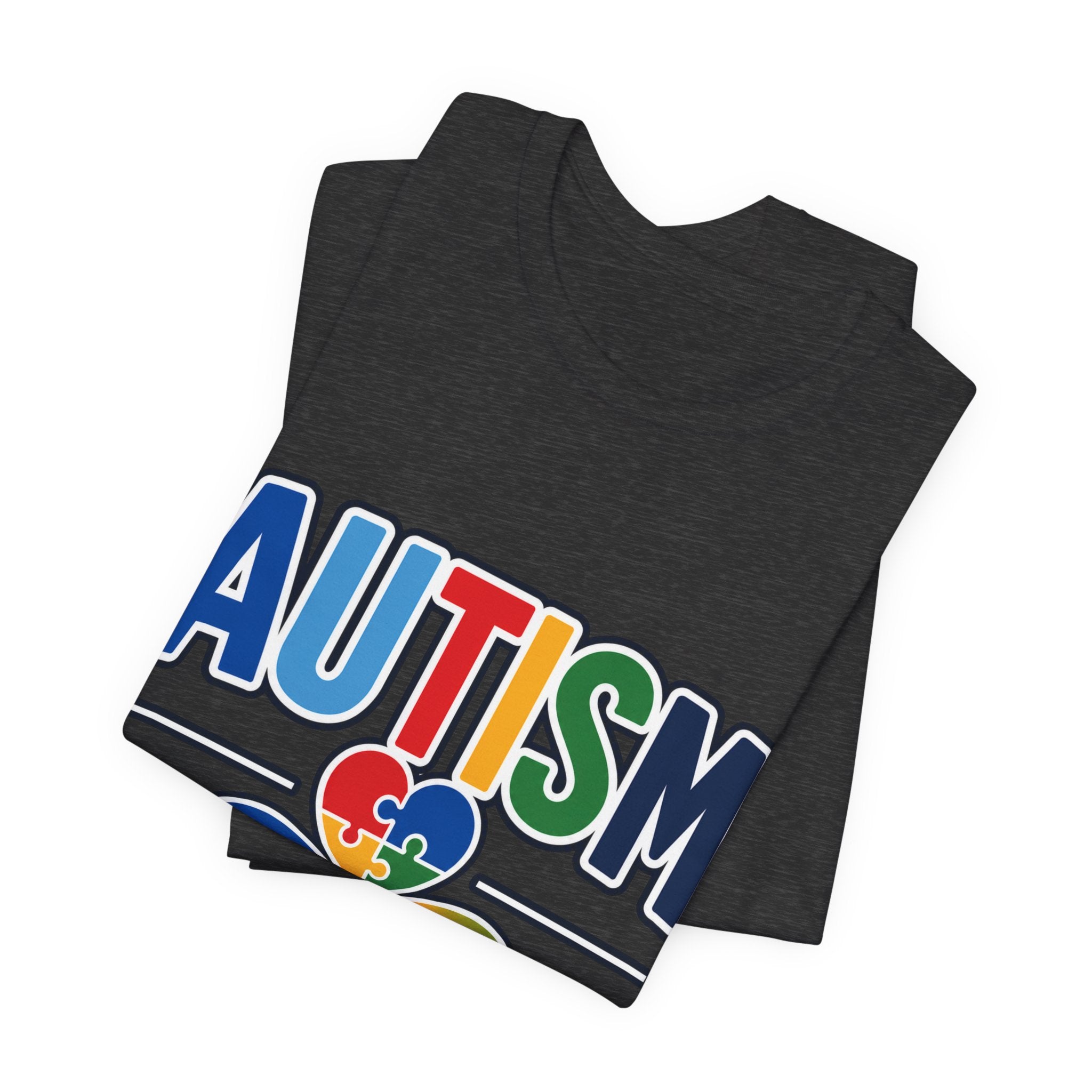 Autism Uncle Shirt | Proud Autism Uncle T-Shirt | Colorful Puzzle Ribbon Infinity Design | Autism Awareness & Acceptance Gift | Special Needs Family Apparel