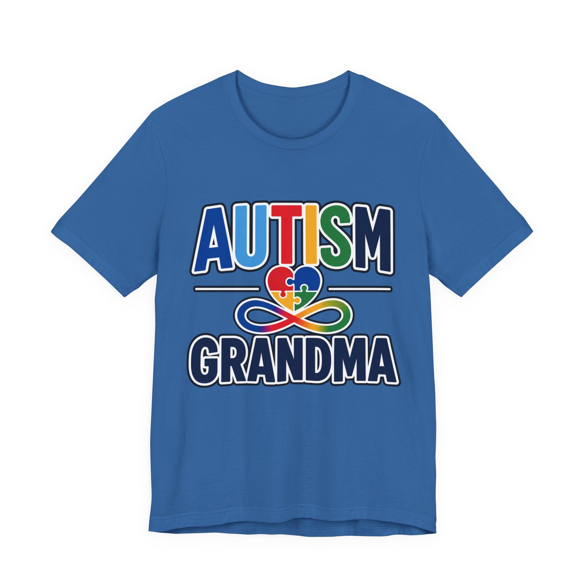 Autism Grandma Shirt | Puzzle Heart Infinity T-Shirt | Proud Autism Grandma Tee | Autism Awareness & Acceptance Gift