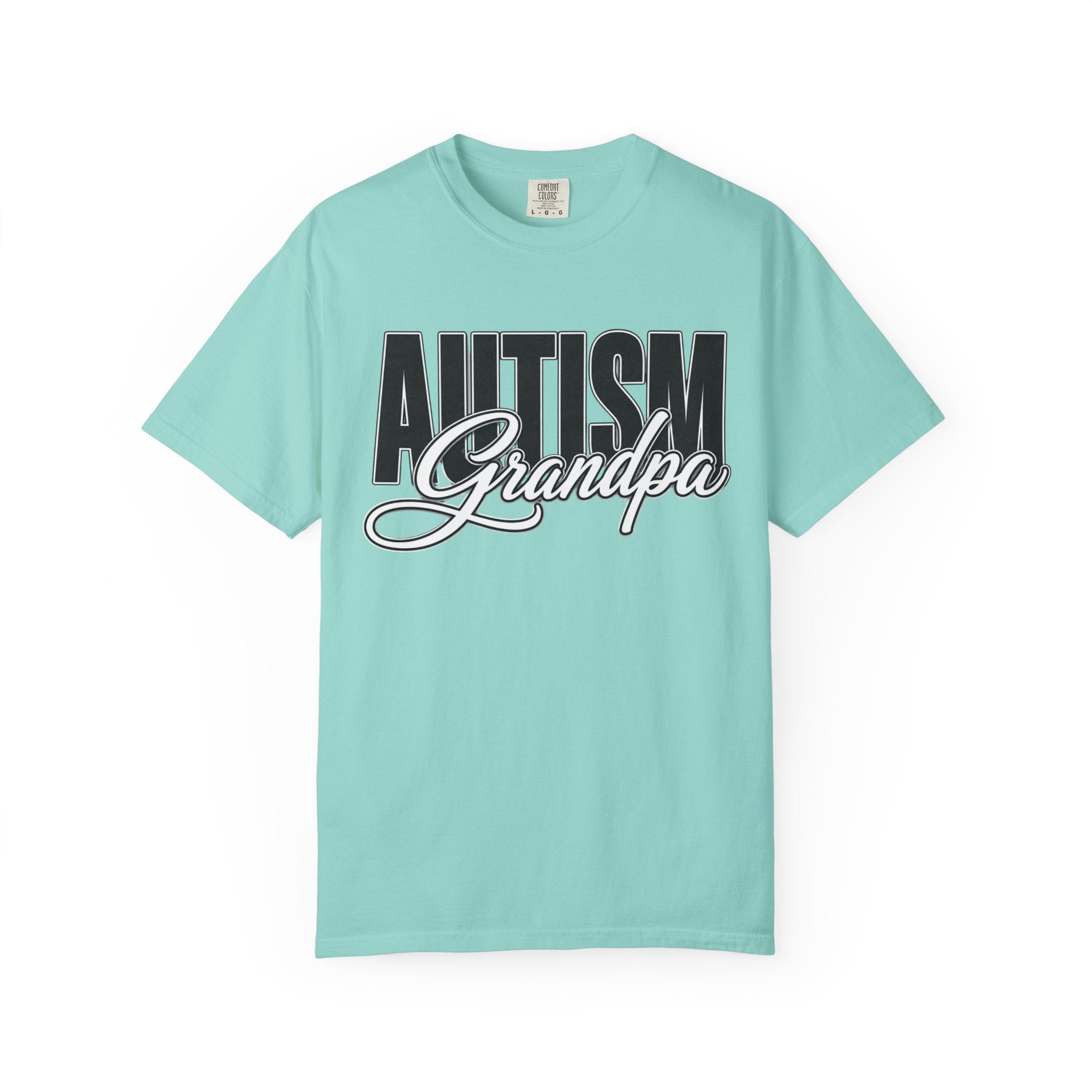 Autism Grandpa Shirt Proud Autism Grandpa T Shirt Autism Awareness Autism Acceptance Gift Puzzle Heart Special Needs Grandpa Tee