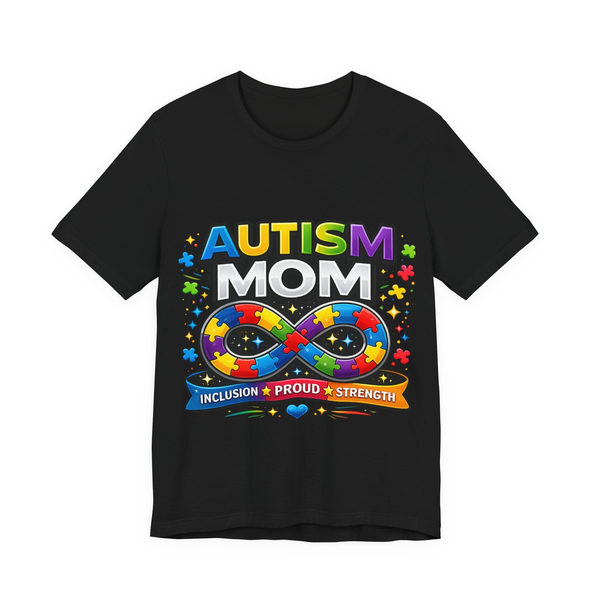 Autism Mom Shirt, Infinity Symbol T-Shirt, Proud Autism Mom Tee, Autism Acceptance Shirt, Inclusion Apparel, Family Support Shirt
