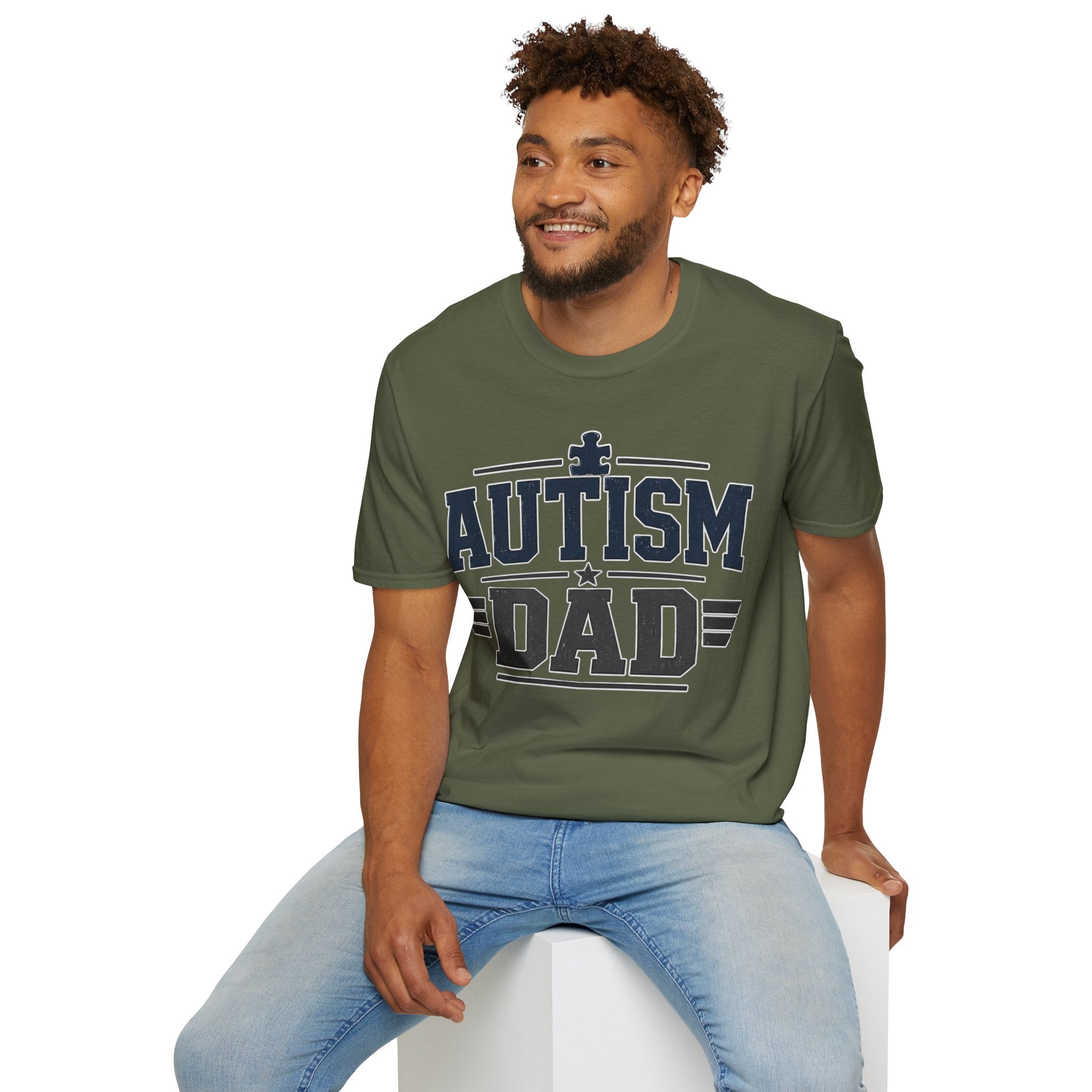 Autism Dad T-Shirt — Proud Autism Awareness Tee for Fathers
