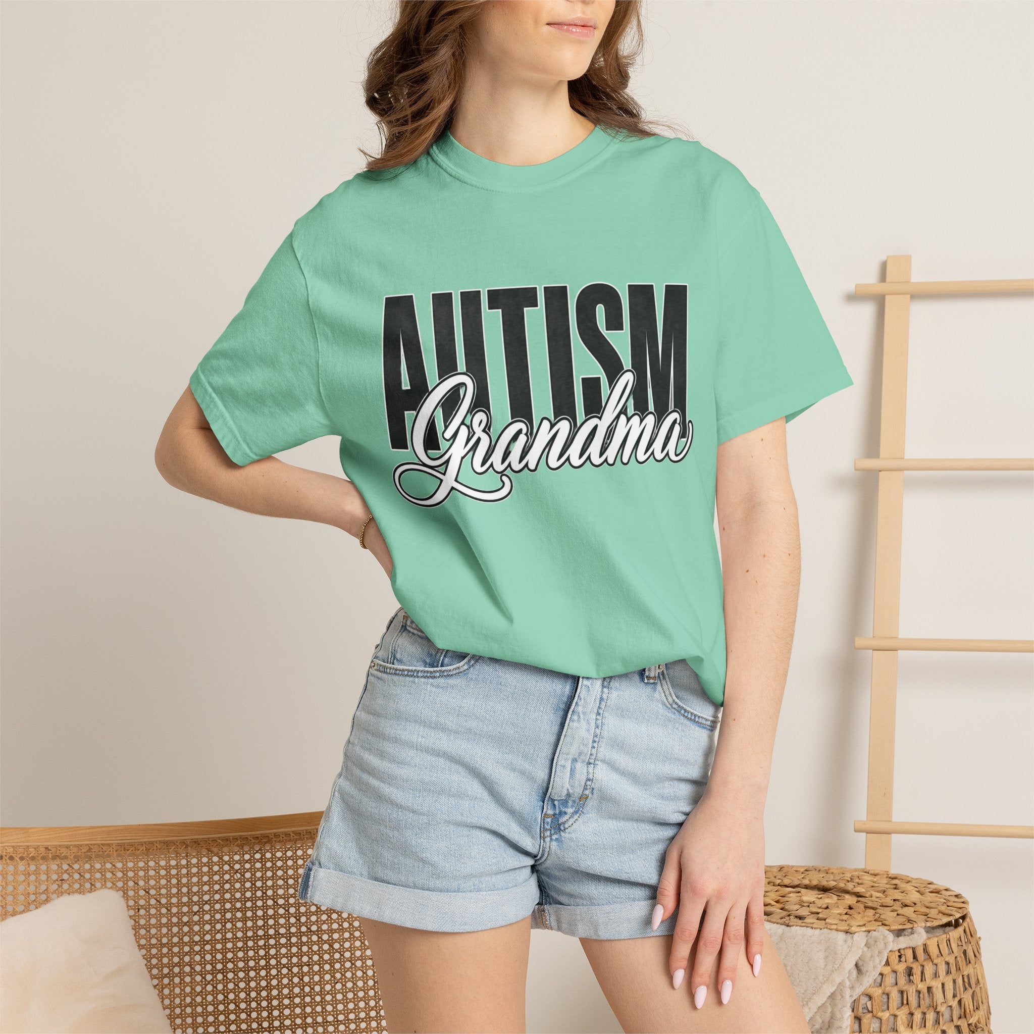 Autism Grandma Shirt Proud Autism Grandma T Shirt Autism Awareness Autism Acceptance Gift Puzzle Heart Special Needs Grandma Tee