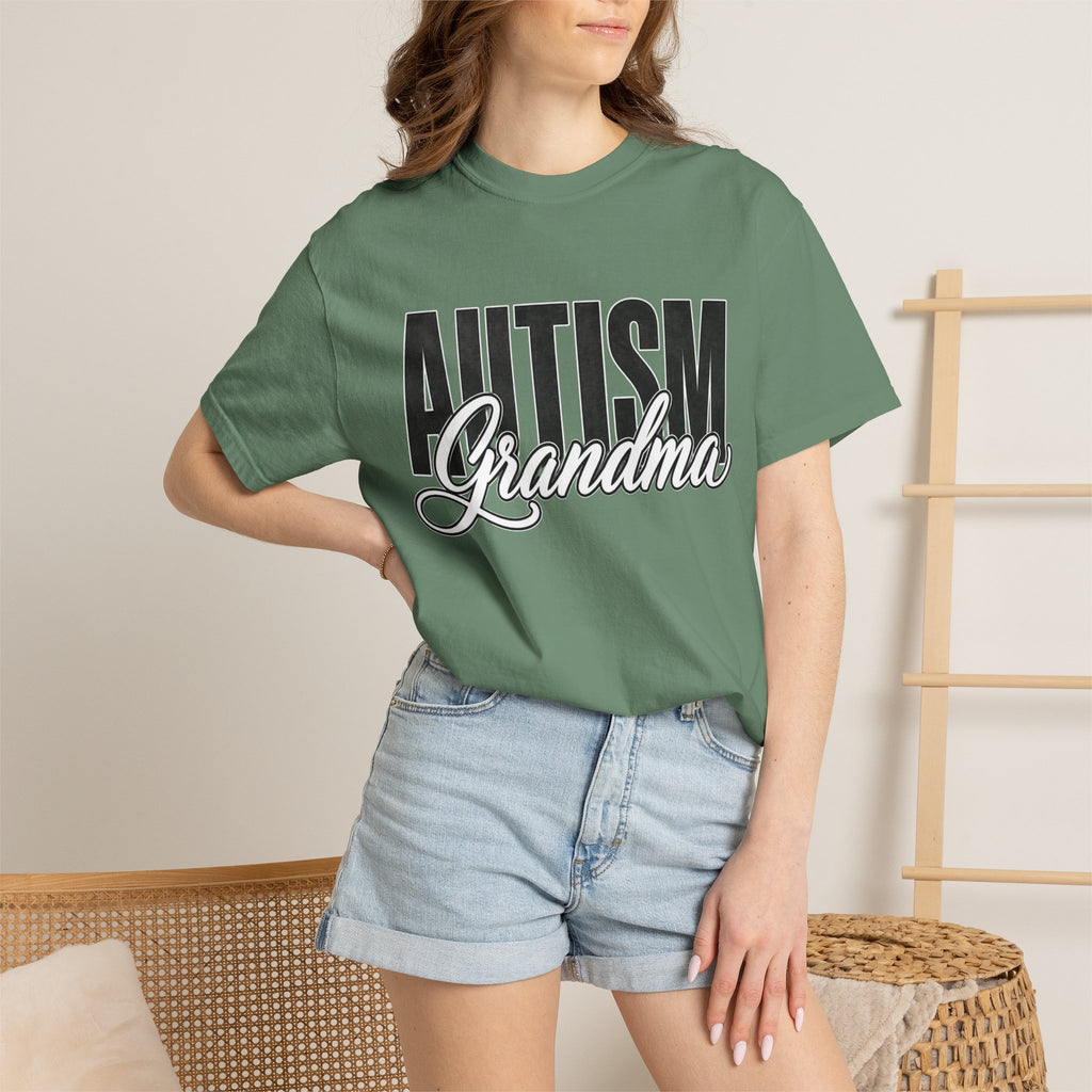 Autism Grandma Shirt Proud Autism Grandma T Shirt Autism Awareness Autism Acceptance Gift Puzzle Heart Special Needs Grandma Tee