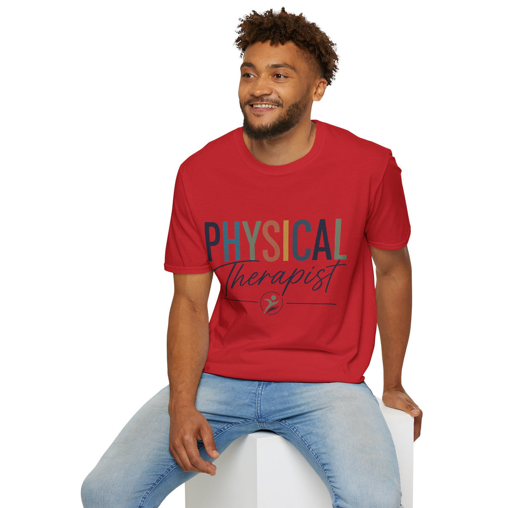 Physical Therapist Shirt | PT T-Shirt | Colorful Therapy Graphic Tee | Physical Therapy Gift | Therapist Apparel | Healthcare Professional