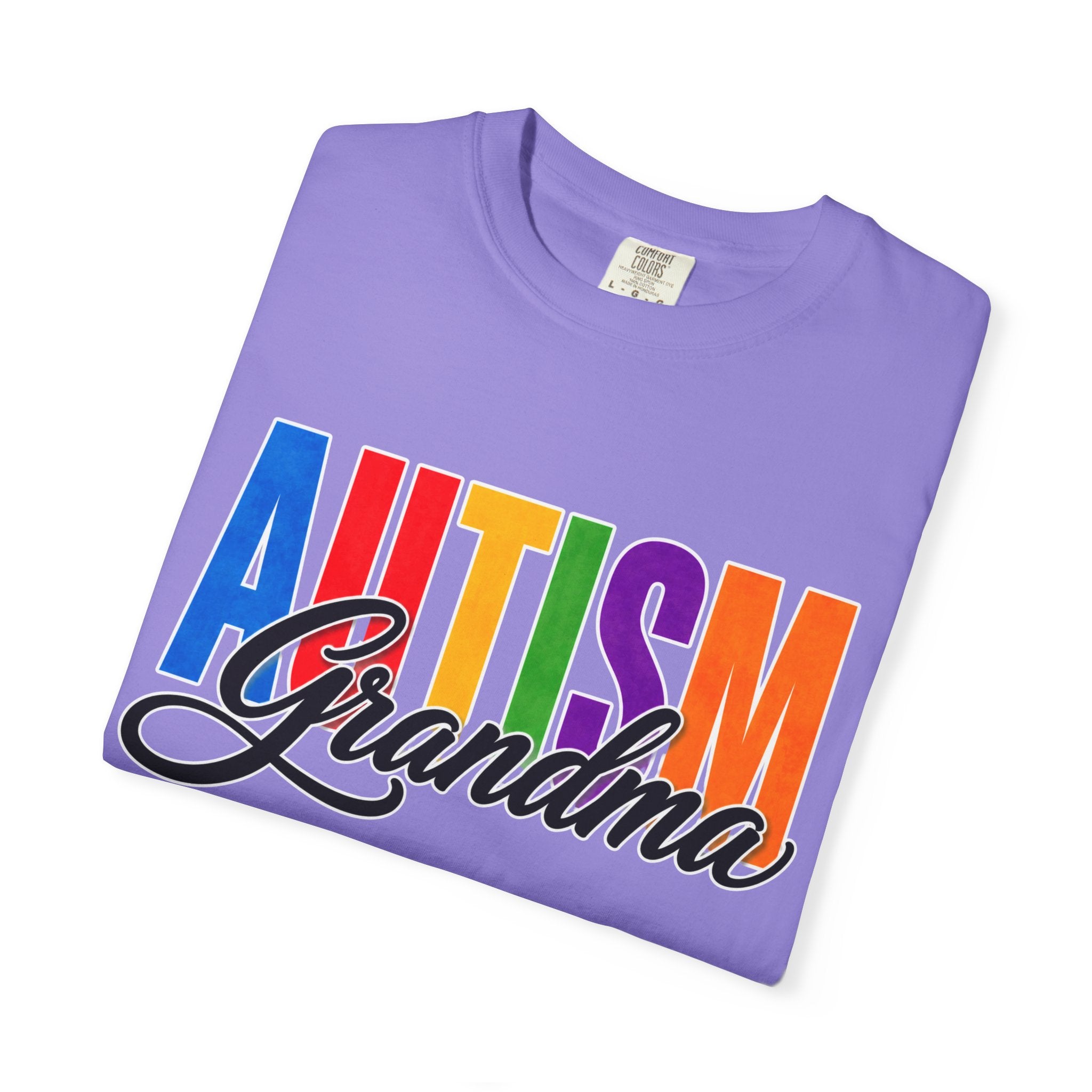 Autism Grandma Shirt Proud Autism Grandma T Shirt Autism Awareness Autism Acceptance Gift Puzzle Heart Special Needs Grandma Tee