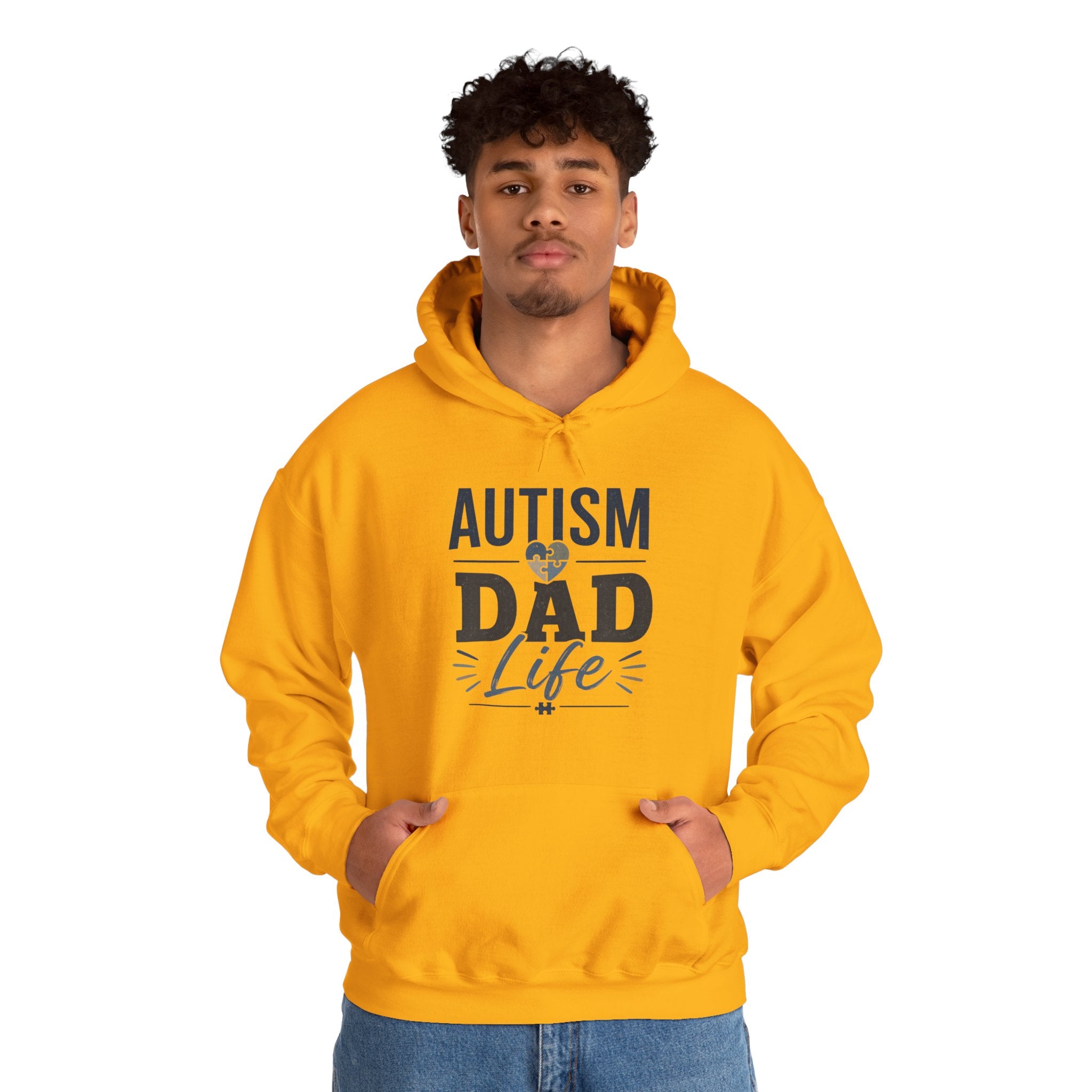 Autism Dad Life Hoodie | Autism Awareness Dad Sweatshirt
