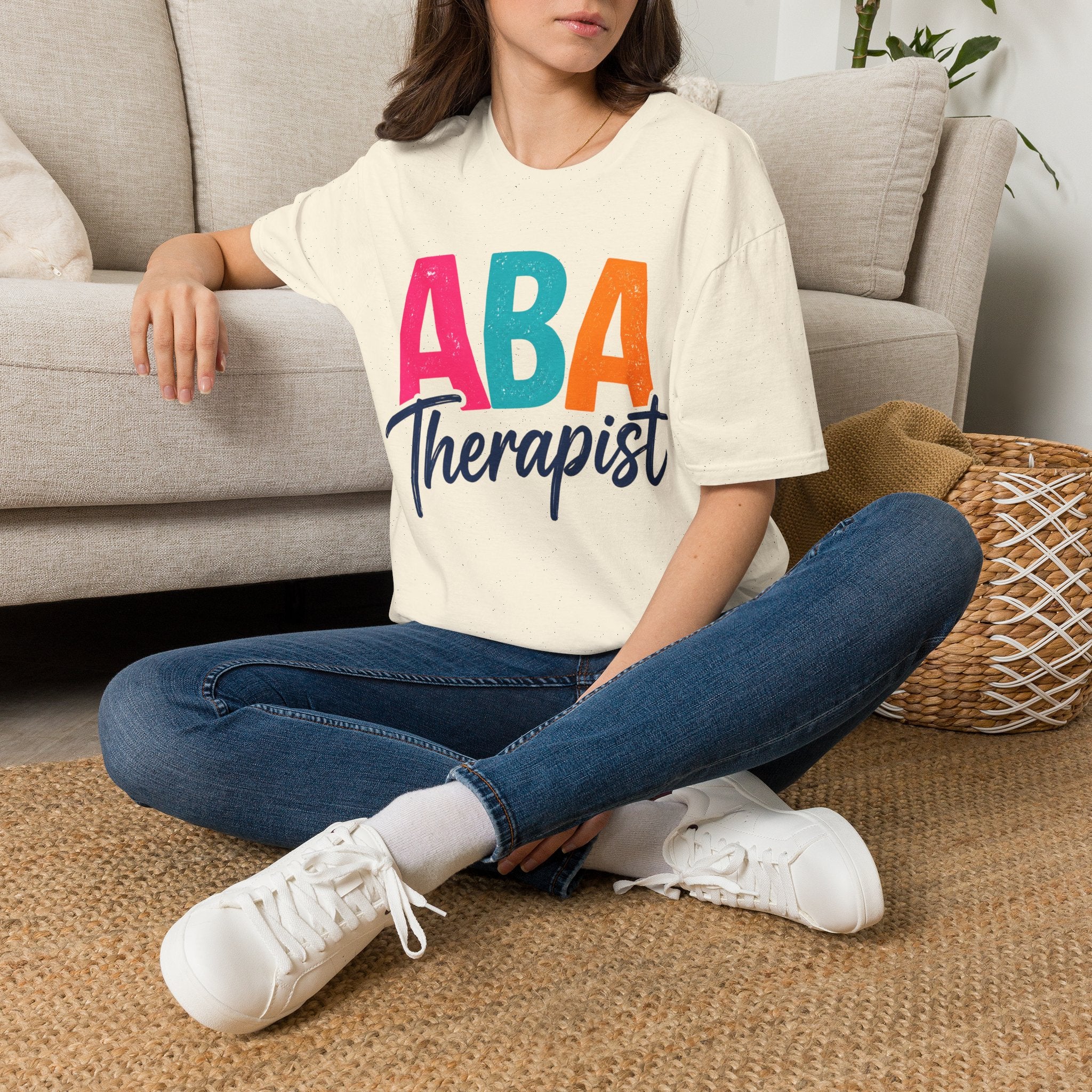 ABA Therapist Shirt  Behavior Technician Gift BCBA RBT Autism Therapist Tee Applied Behavior Analysis Shirt