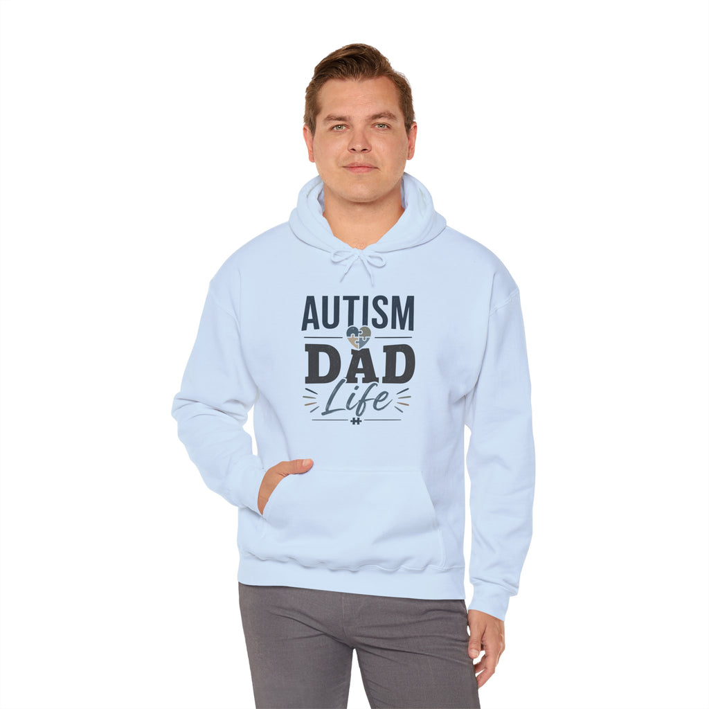 Autism Dad Life Hoodie | Autism Awareness Dad Sweatshirt