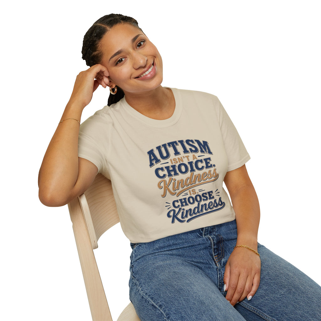 Autism Isn't a Choice Kindness Is T-Shirt | Awareness Support Tee