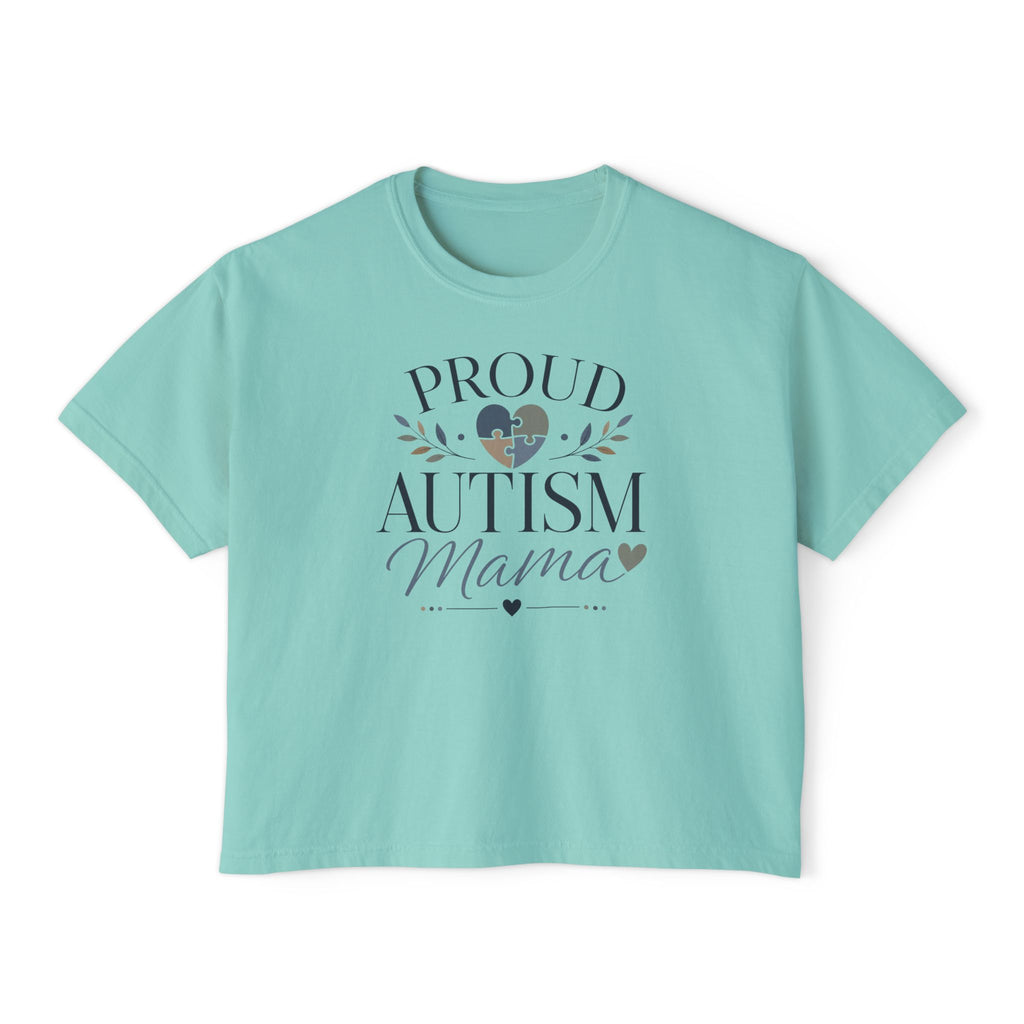 Proud Autism Mama Boxy Tee