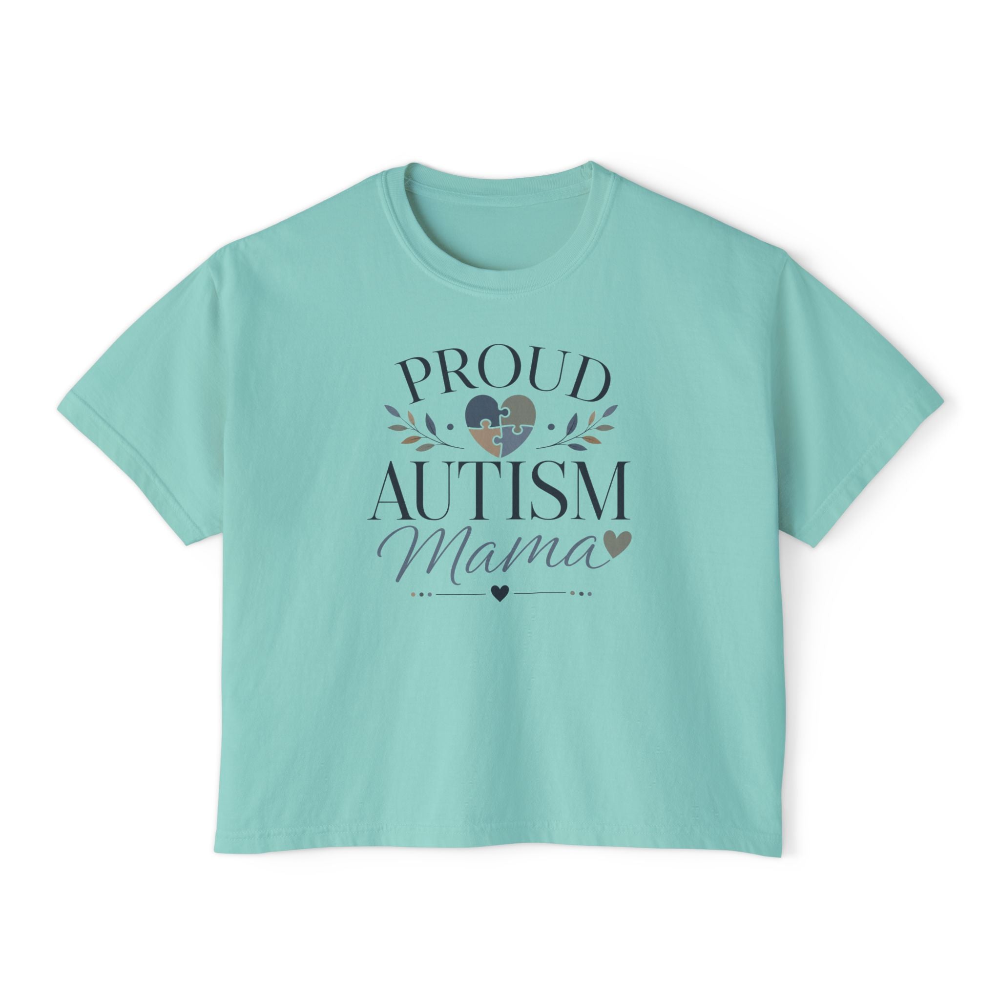 Proud Autism Mama Boxy Tee