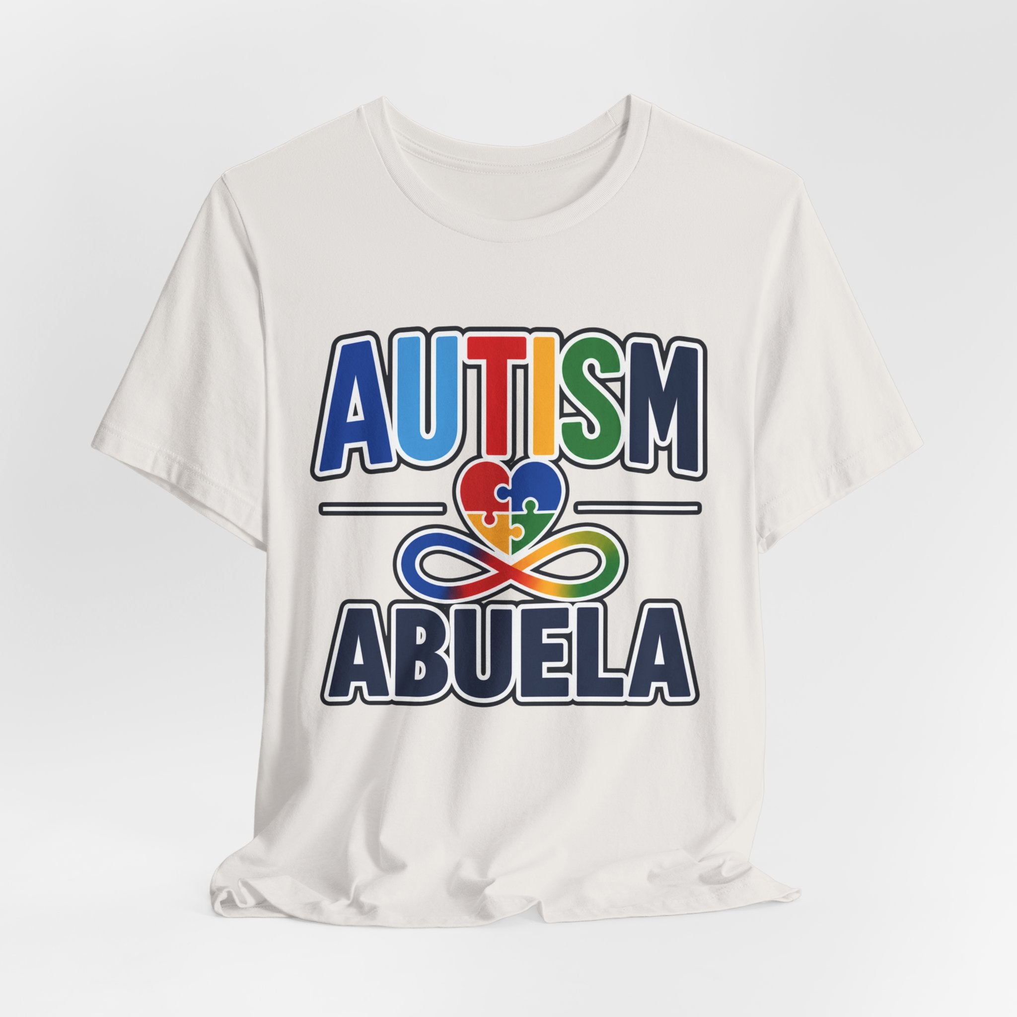 Autism Abuela Shirt Autism Grandma T Shirt Spanish Grandma Gift Puzzle Heart Autism Awareness Autism Acceptance Special Needs Family