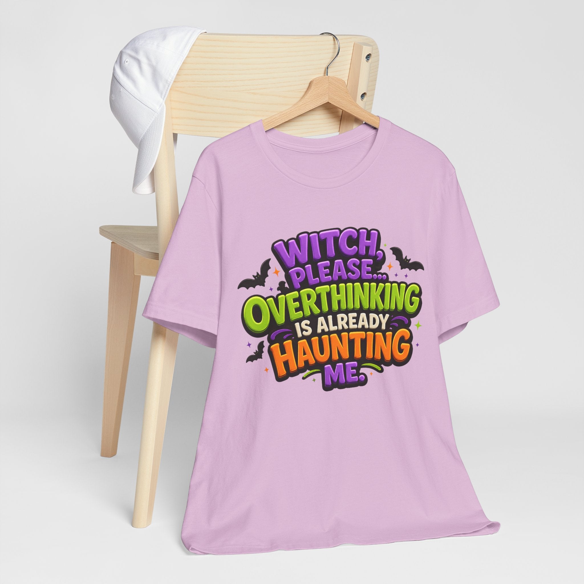 Witch Please Overthinking Is Already Haunting Me T-Shirt | Halloween Tee