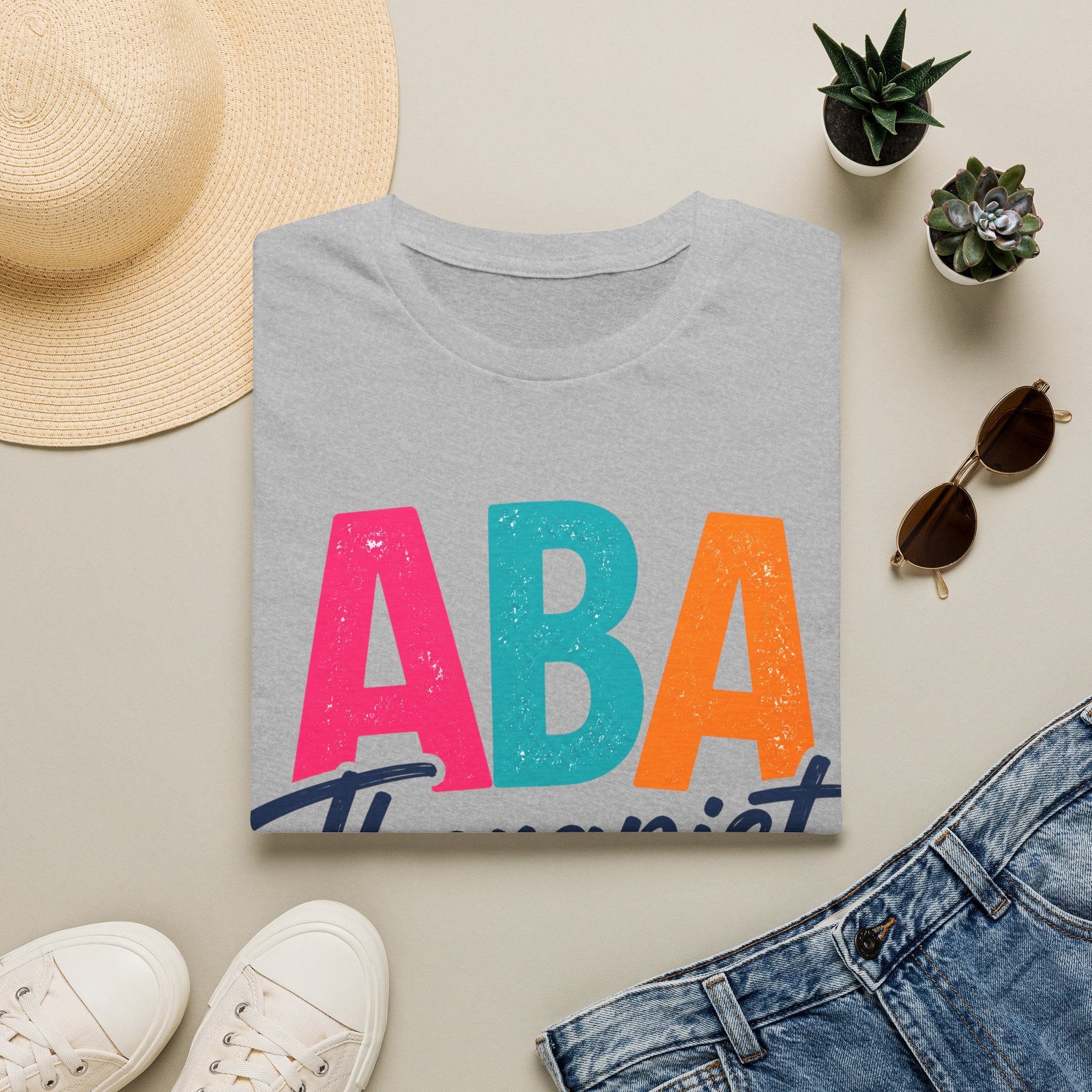 ABA Therapist Shirt  Behavior Technician Gift BCBA RBT Autism Therapist Tee Applied Behavior Analysis Shirt