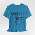 Special Education Teacher Shirt | Teach Love Inspire T-Shirt | Puzzle Heart Graphic Tee | Autism Acceptance Gift | Inclusive Teacher