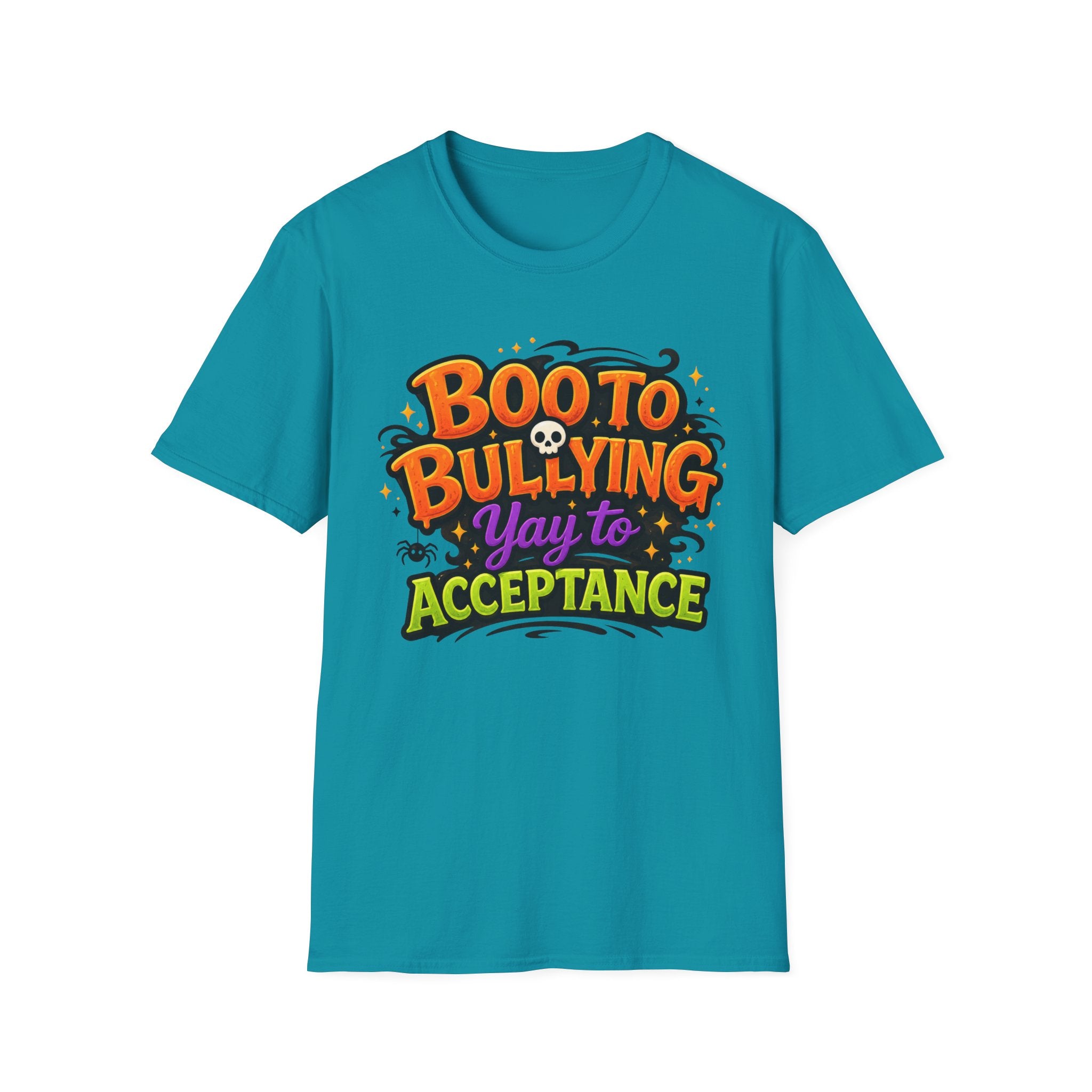 Boo to Bullying Halloween anti-bullying T-Shirt | Acceptance message