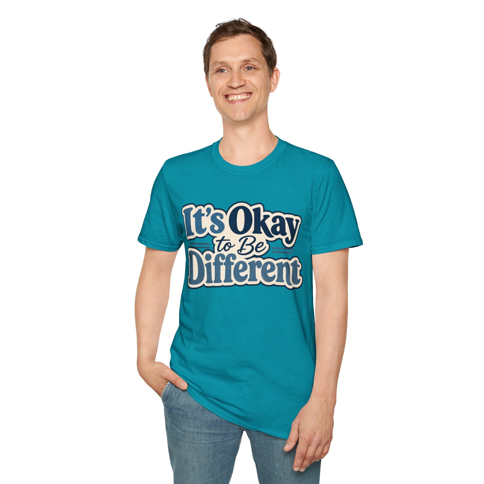 It's Okay to Be Different Shirt, Autism Awareness Tee, Neurodiversity Shirt, Inclusion Acceptance T-Shirt, Special Education Teacher Gift